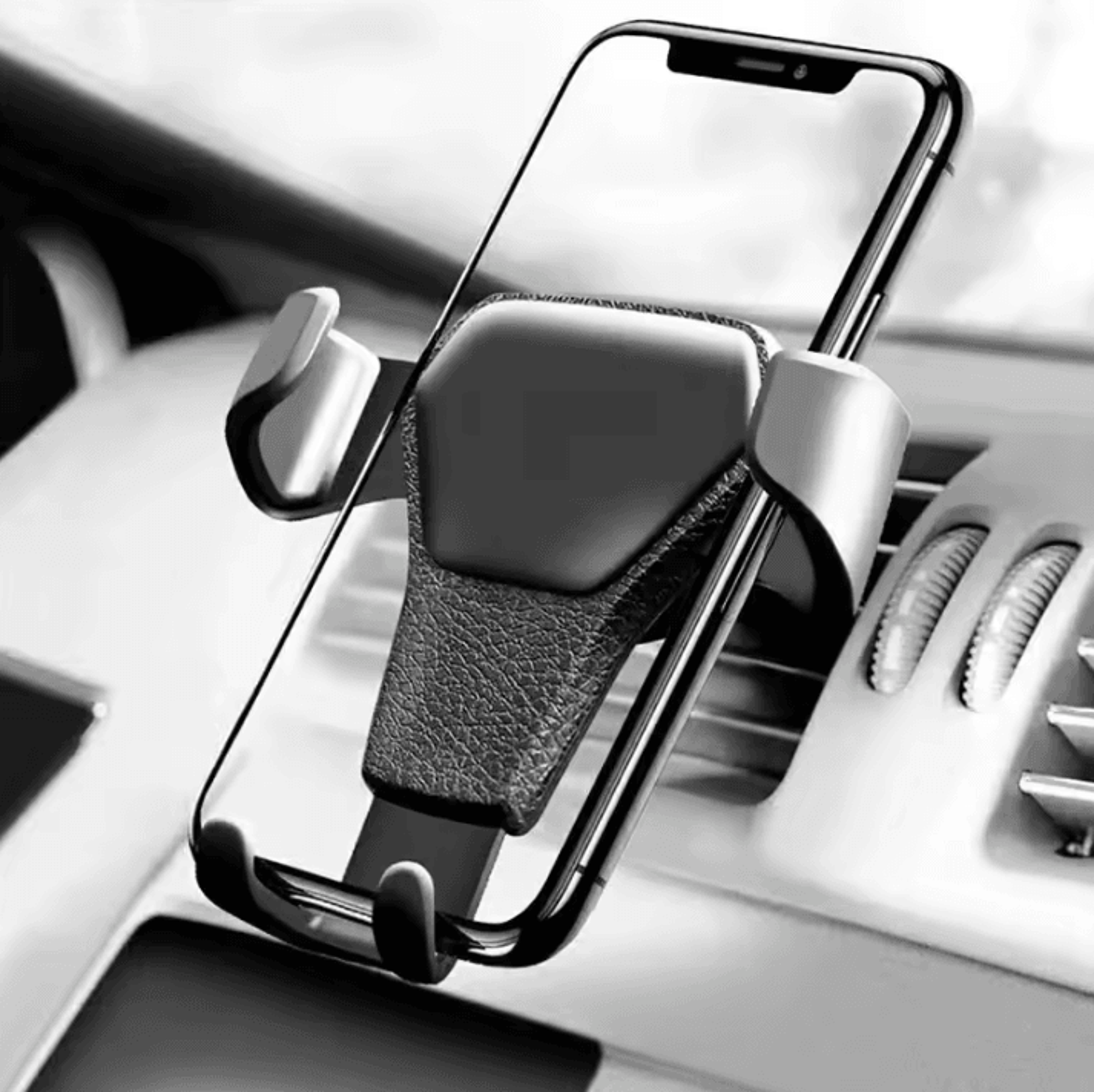 Universal Gravity Auto Phone Holder For Car Air Vent Mount Compatible With All Smartphones 3