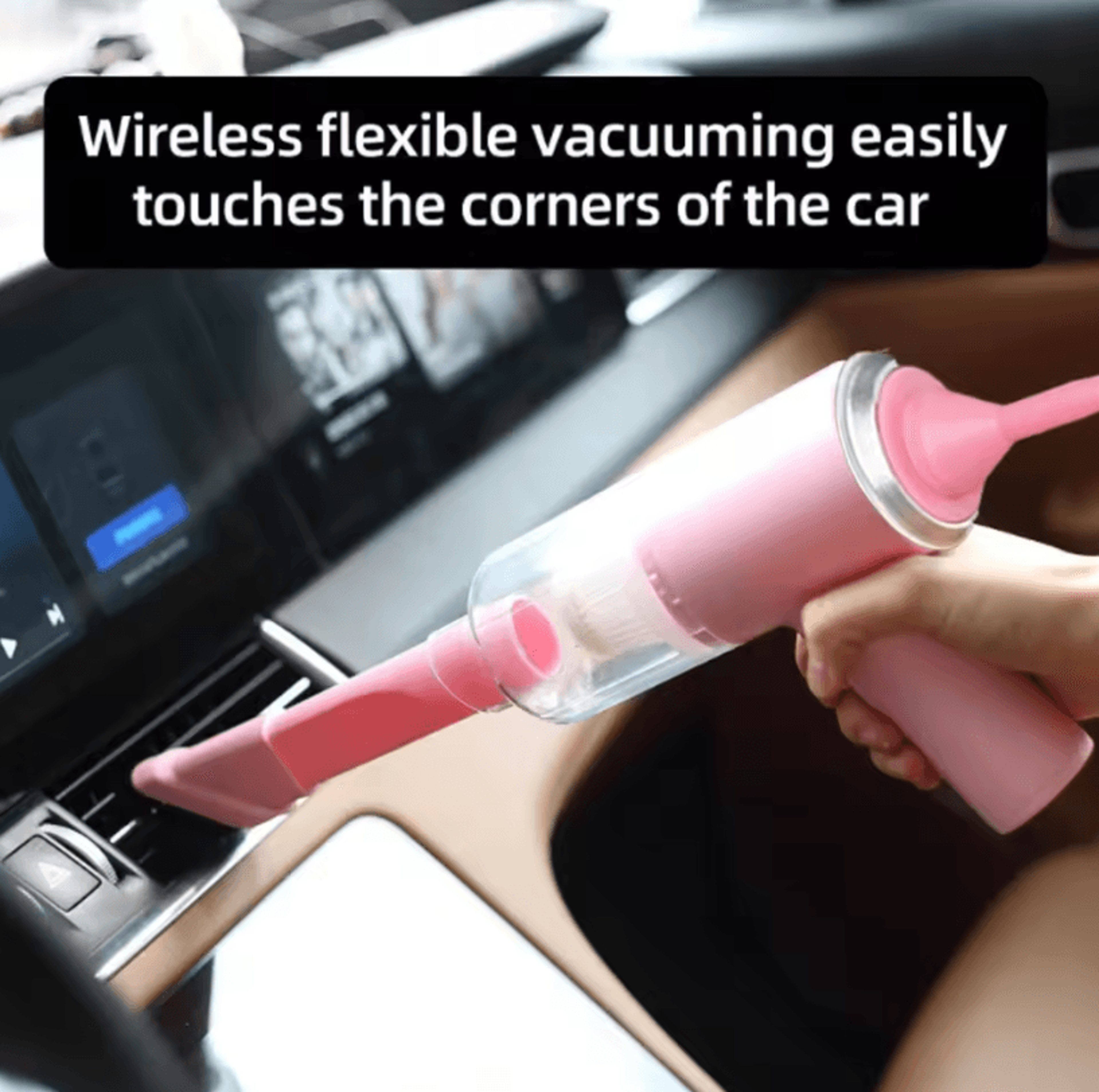 3in1 USB Rechargeable Mini Vacuum Cleaner For Car And Home 2