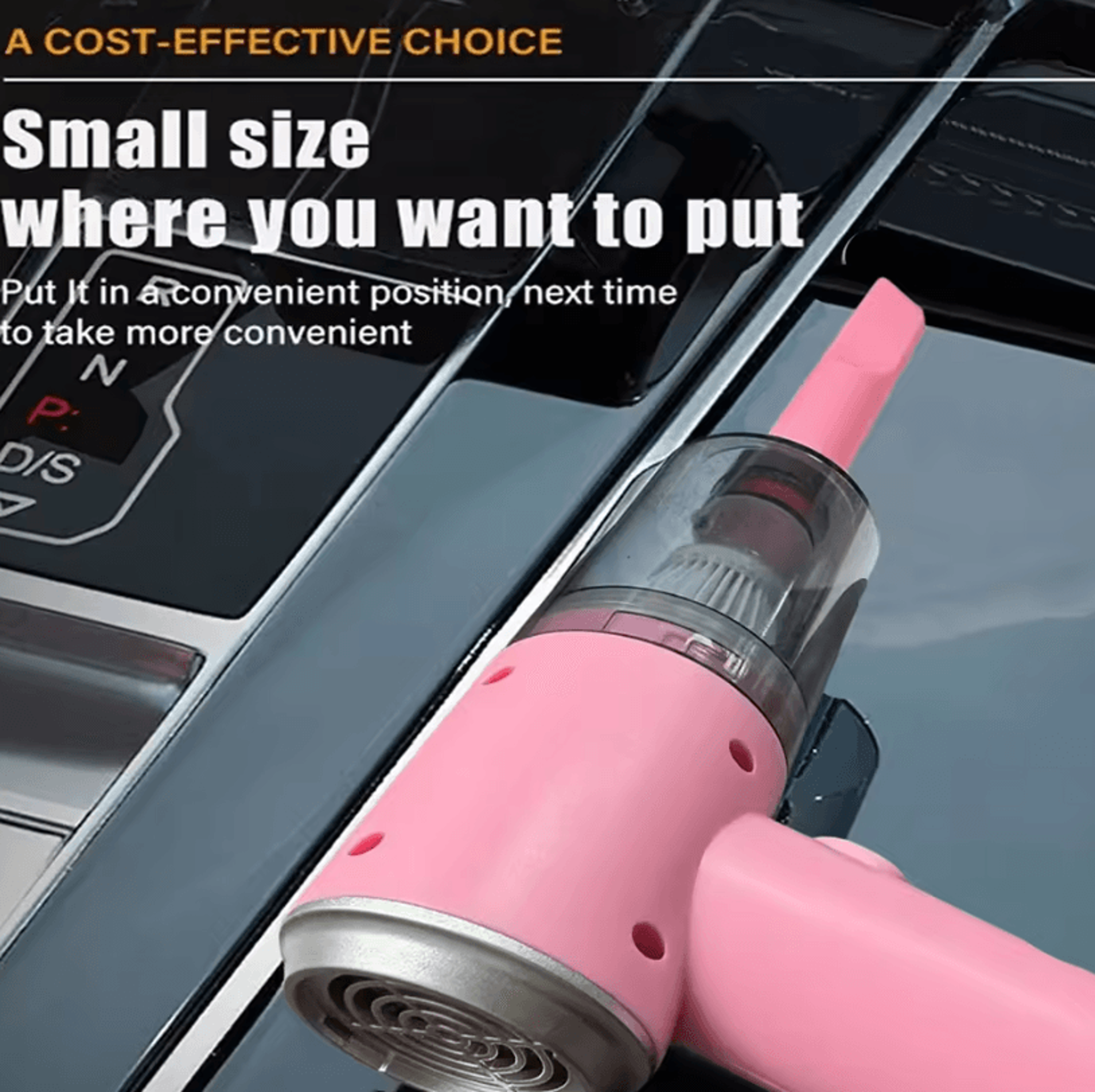 3in1 USB Rechargeable Mini Vacuum Cleaner For Car And Home 5