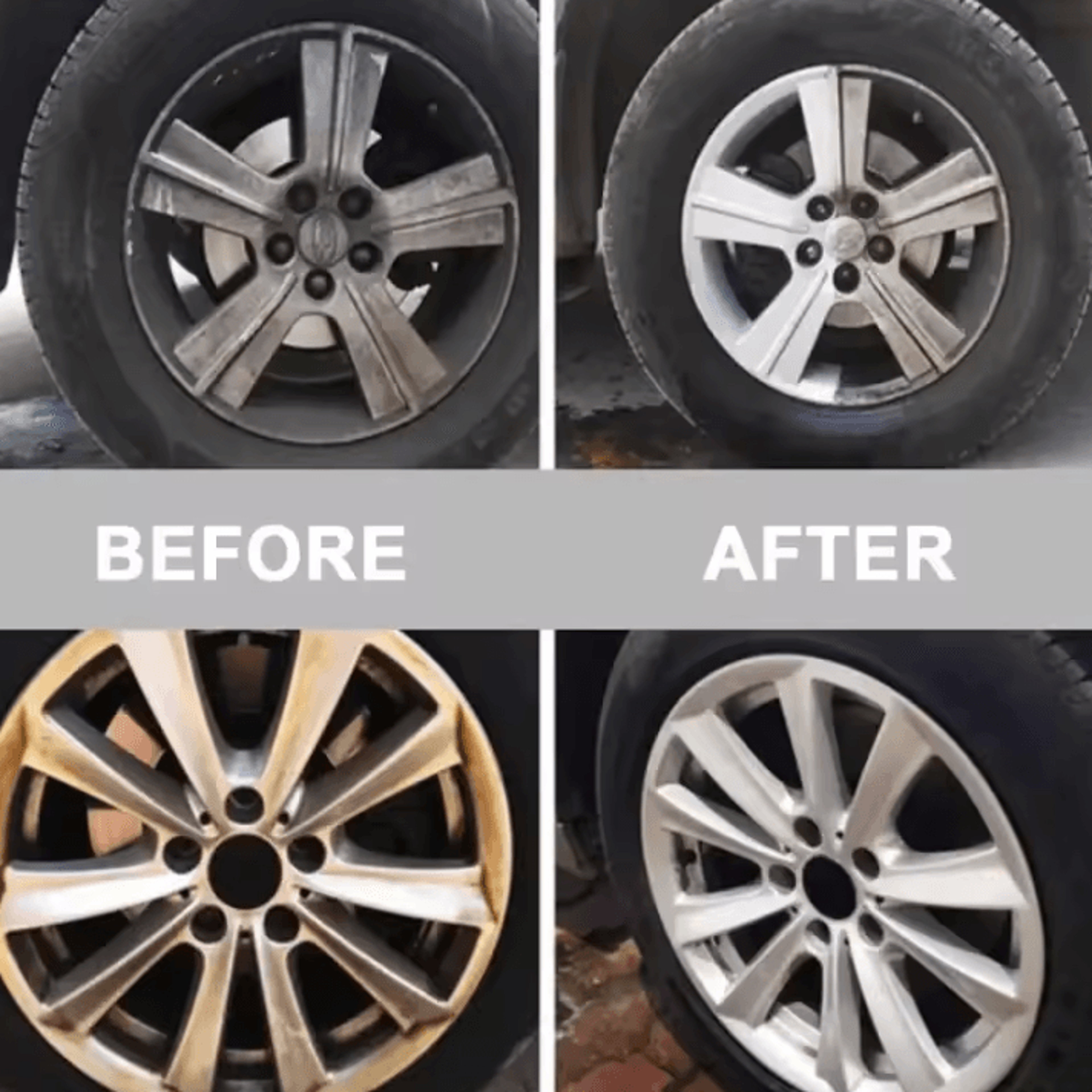 30ML Car Rust Remover Spray Iron Powder Rust Remover For Metal And Chrome Surfaces 3
