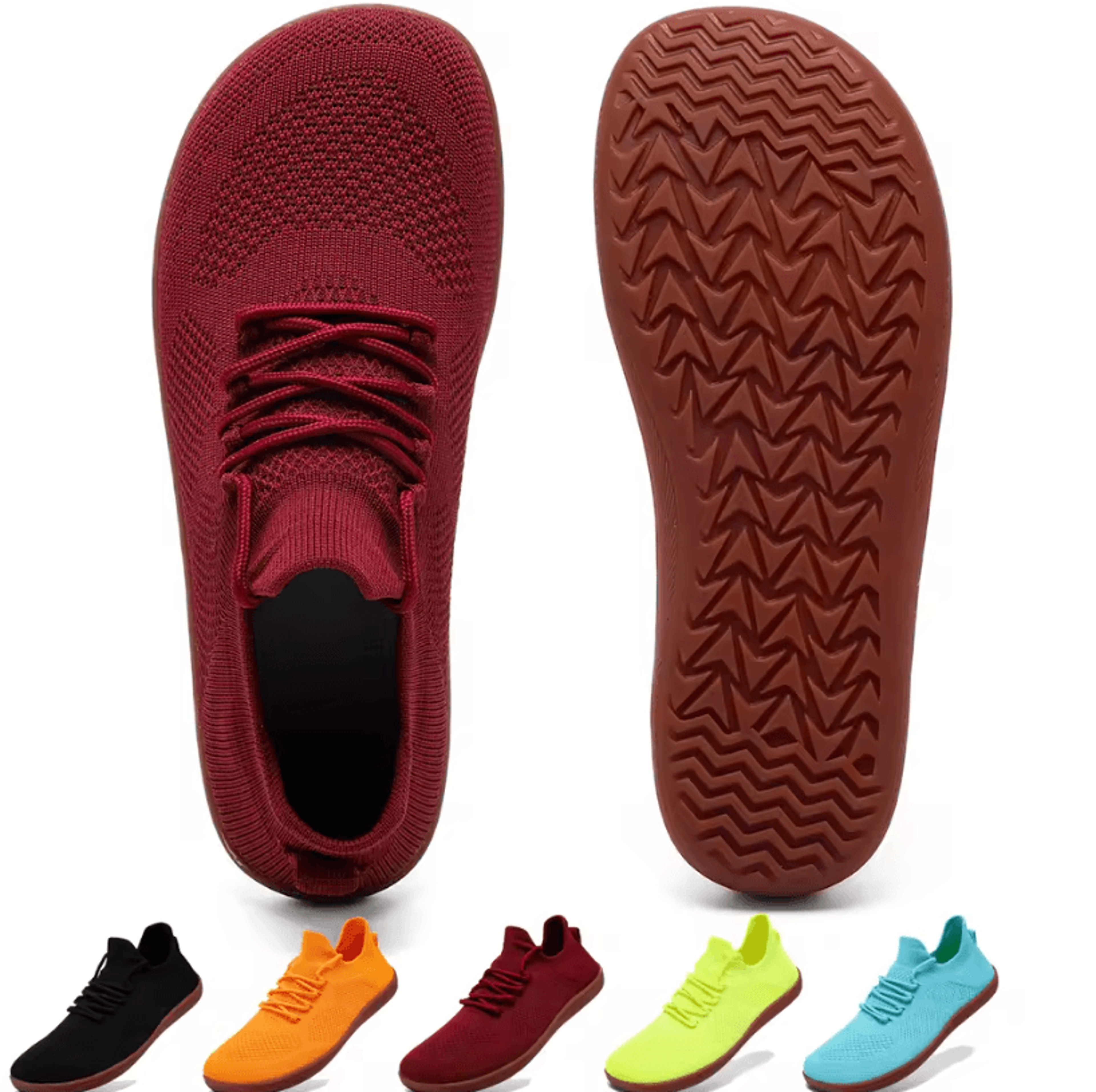 unisex minimalist barefoot shoes – lightweight breathable wide toe running and walking sneakers