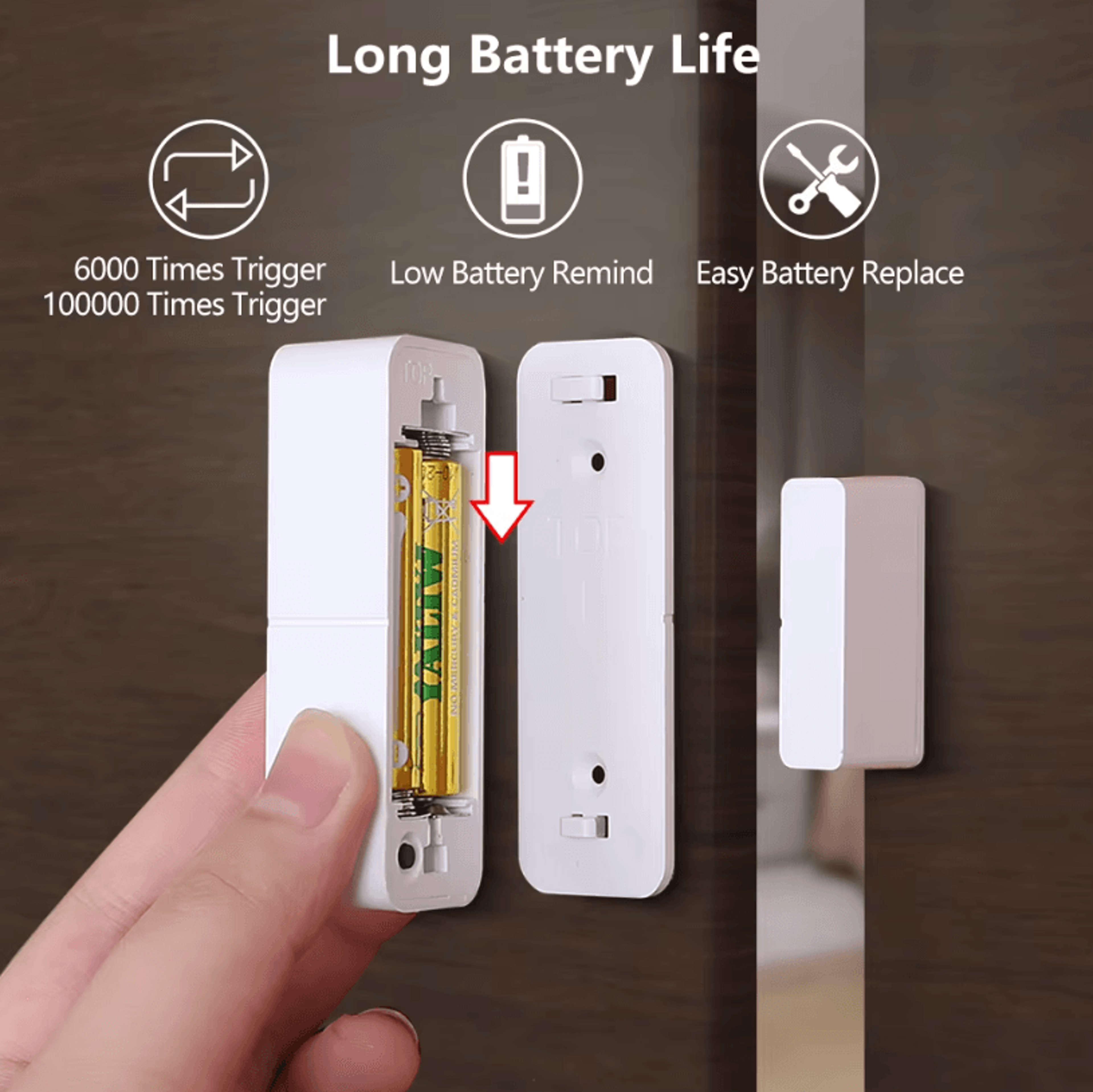 Protect What Matters Most With This Smart Door Contact Sensor Designed To Alert You Instantly When  4