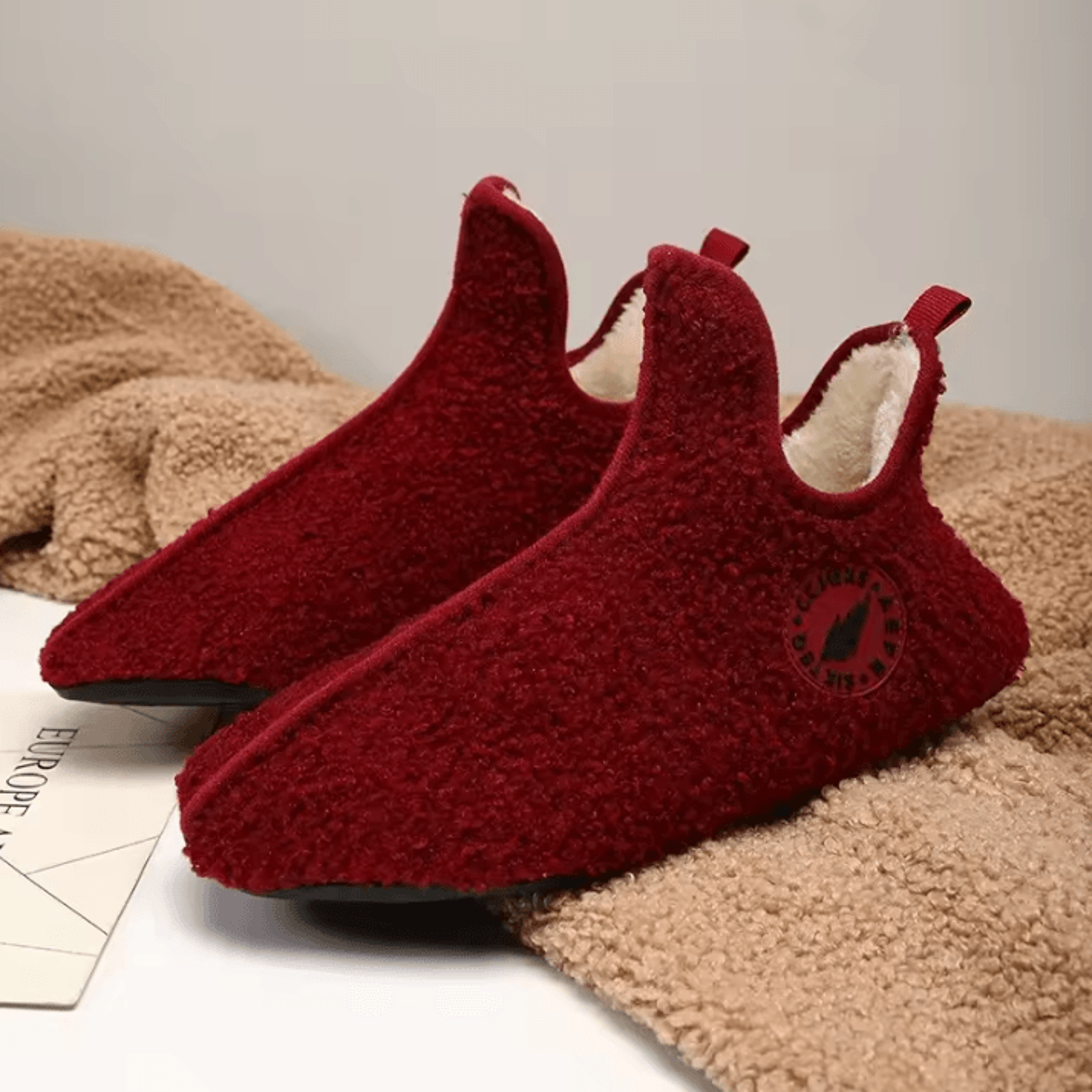 Warm Winter Slippers For Men And Women  Cozy NonSlip Indoor Home Shoes 10