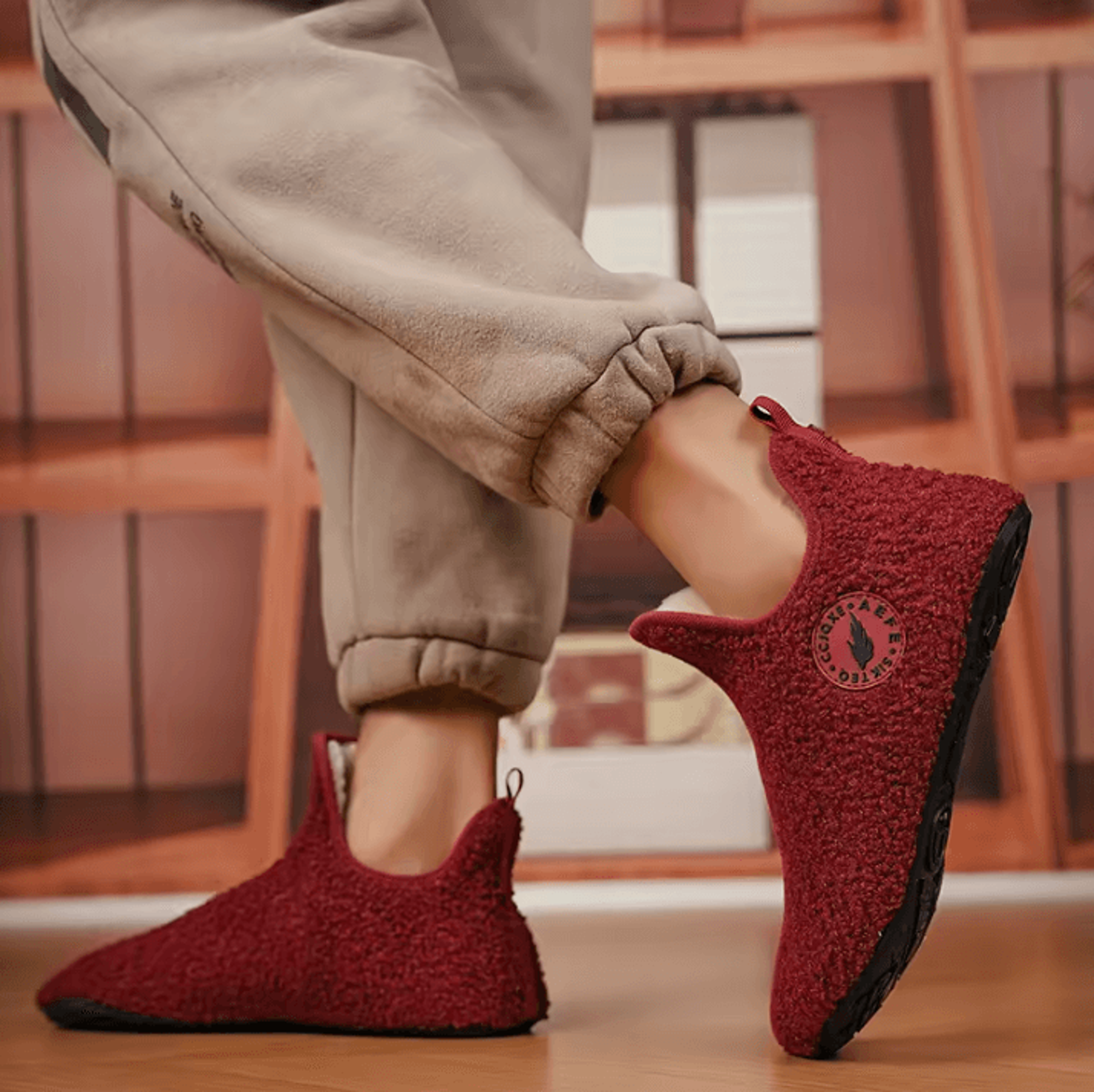 Warm Winter Slippers For Men And Women  Cozy NonSlip Indoor Home Shoes 2