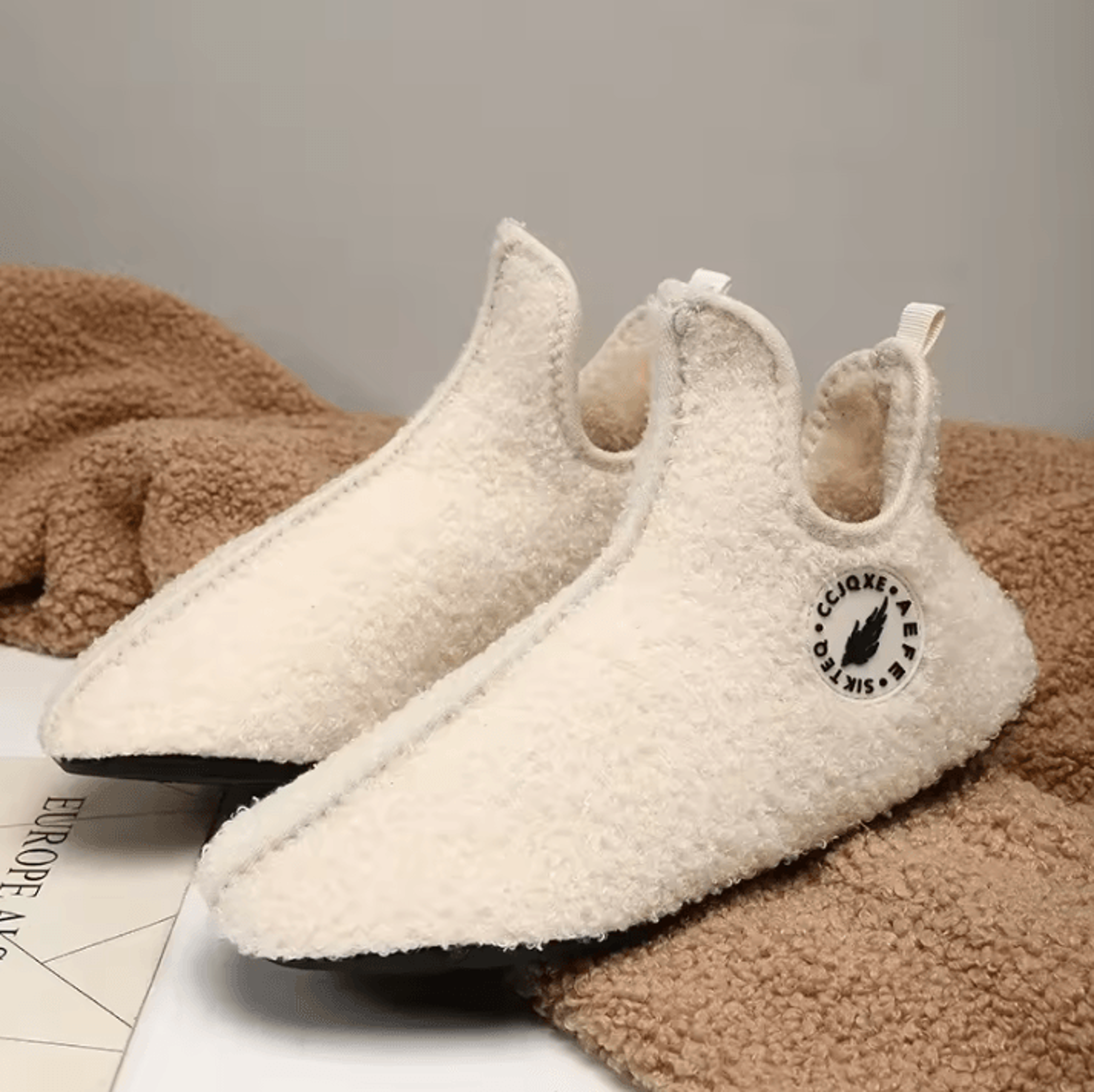 Warm Winter Slippers For Men And Women  Cozy NonSlip Indoor Home Shoes 5