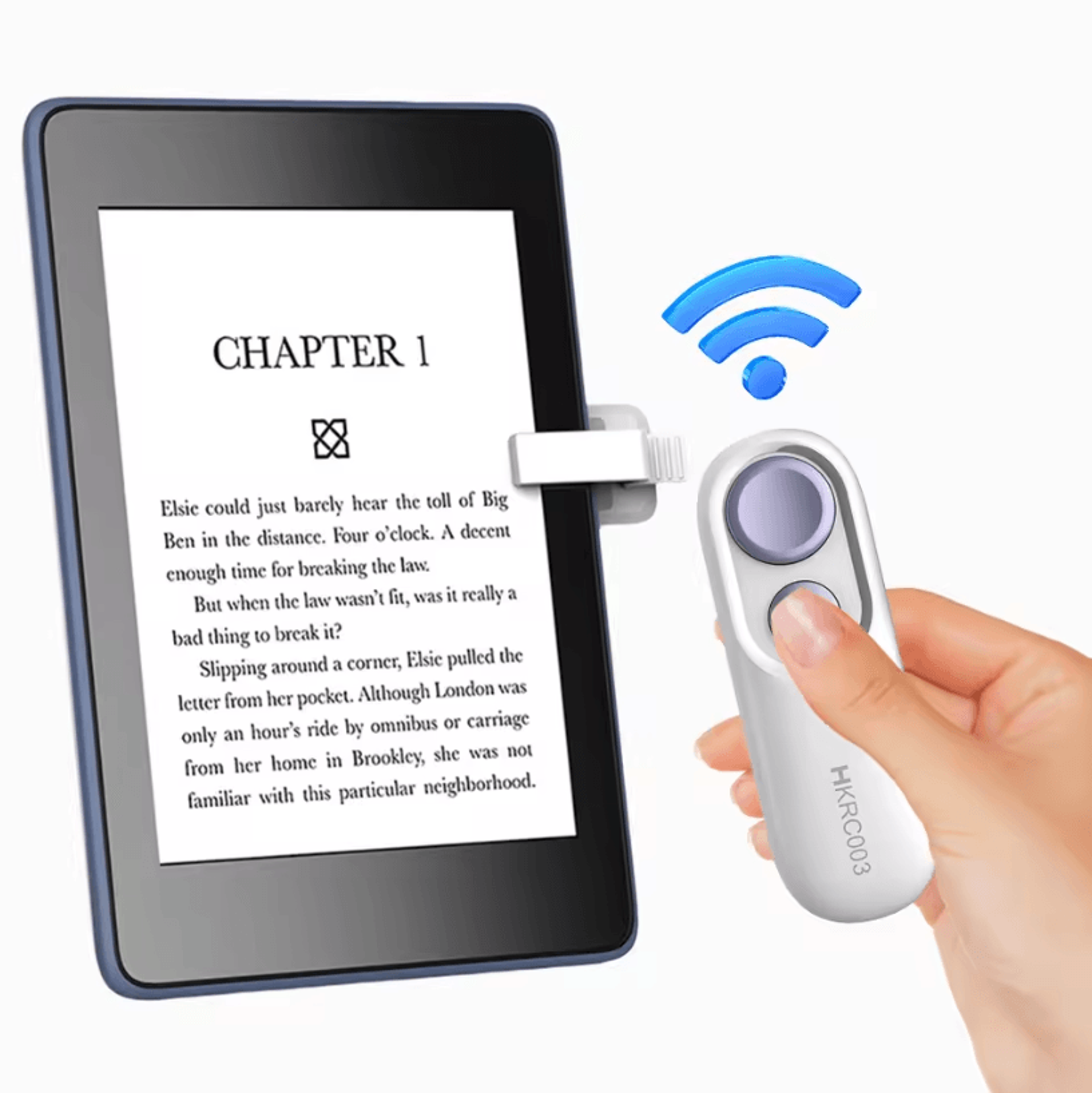 Remote Page Turner And Camera Clicker  Wireless Shutter For Phones Cameras And EReaders 1