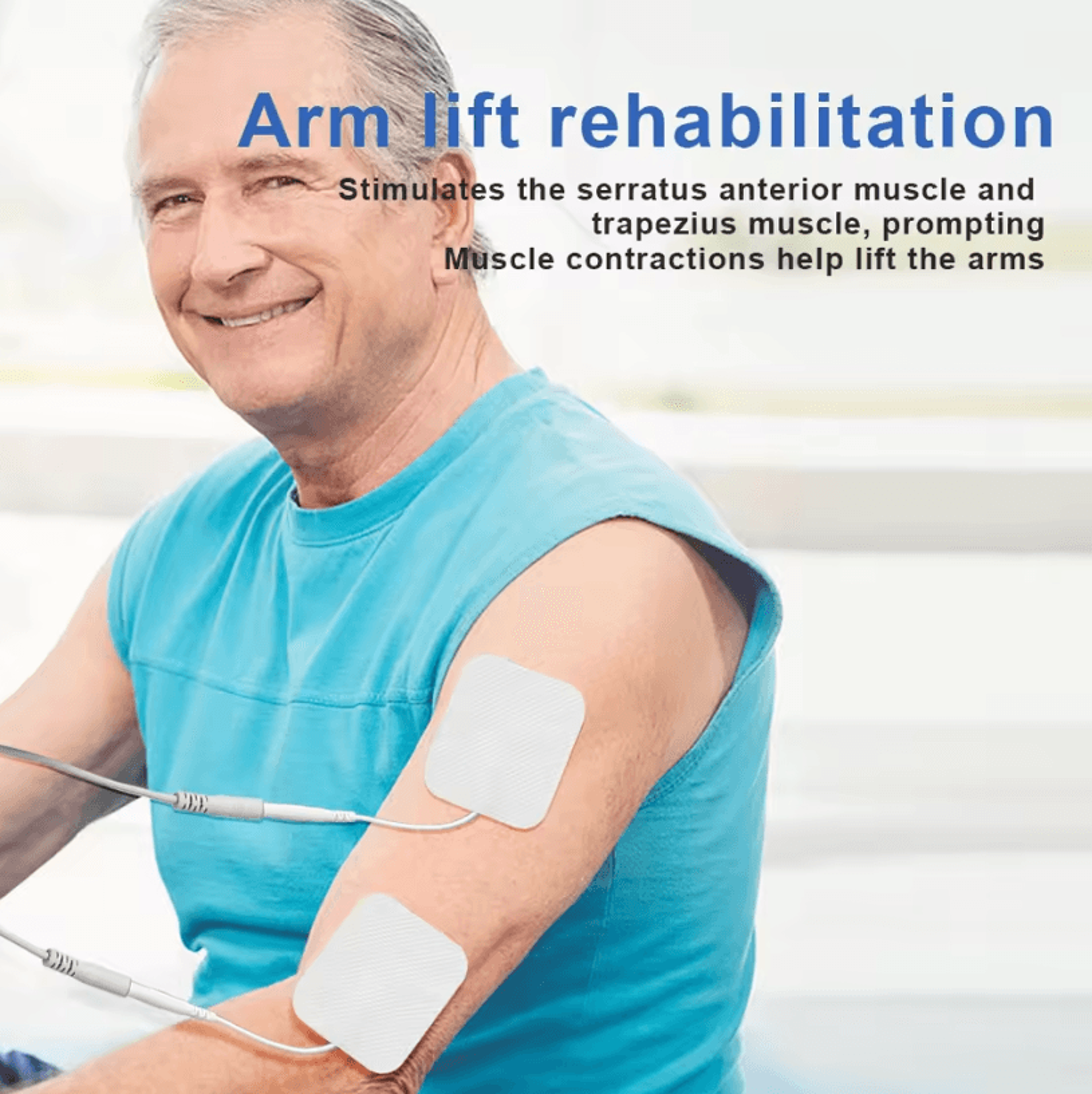 12Mode TENS EMS Muscle Stimulator  Electronic Pulse Massager For Pain Relief And Muscle Therapy 3