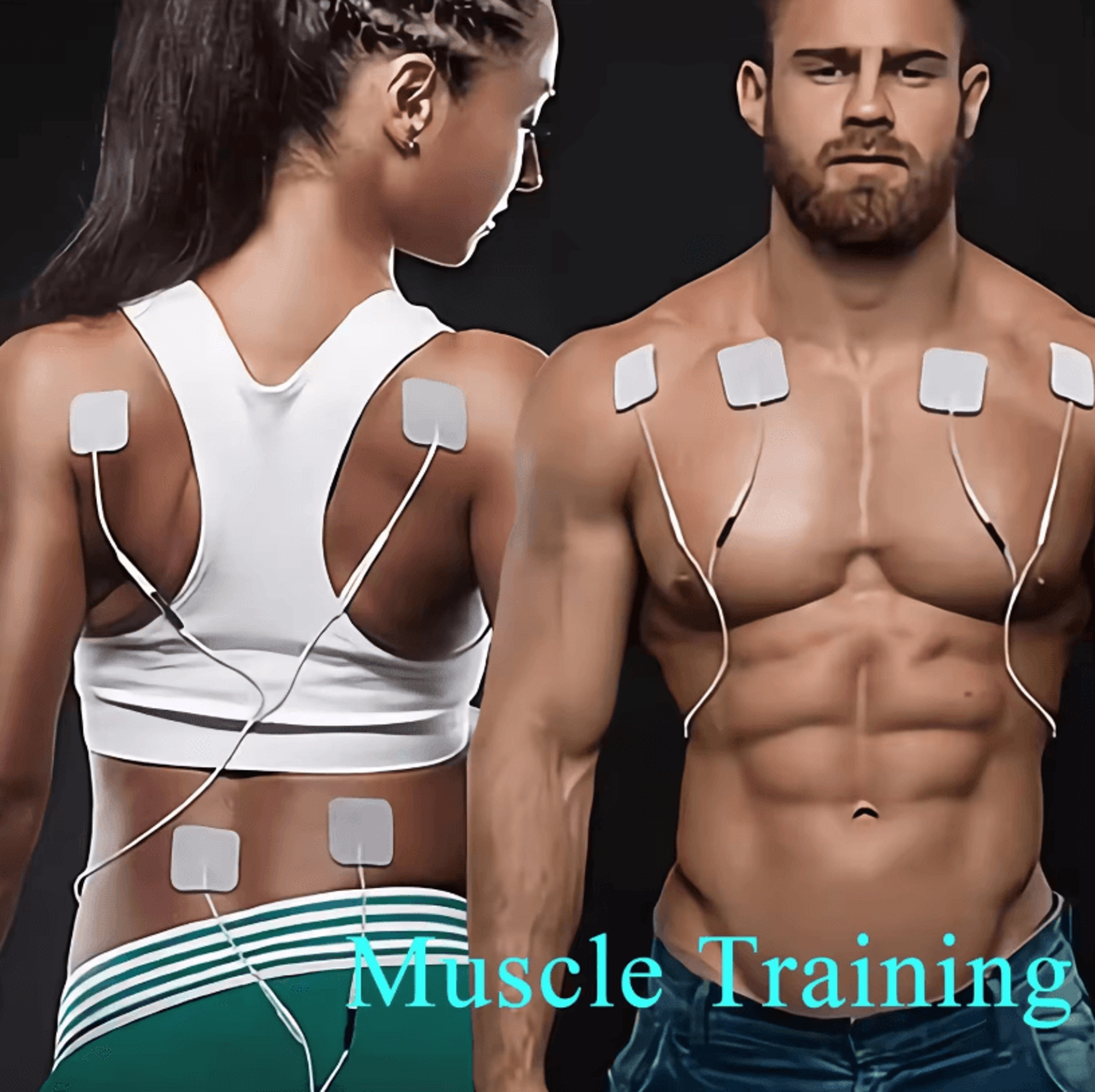 4in1 Electric Muscle Stimulator With TENS EMS Interferential And RUSS Modes 5