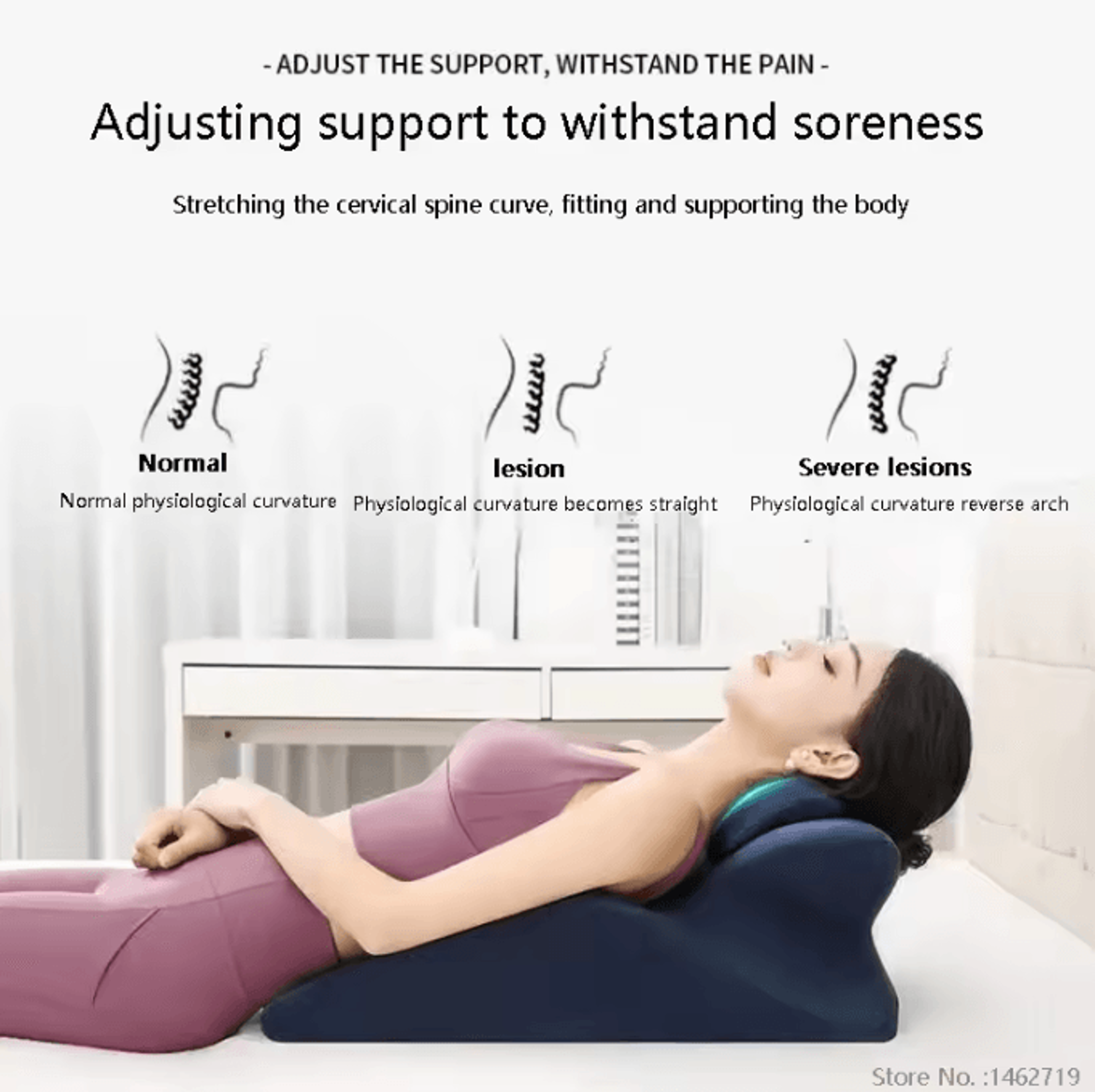 Multifunctional Prone Sleeping Pillow  Comfort Support Bed Cushion 2165 By 1457 By 787 In 2