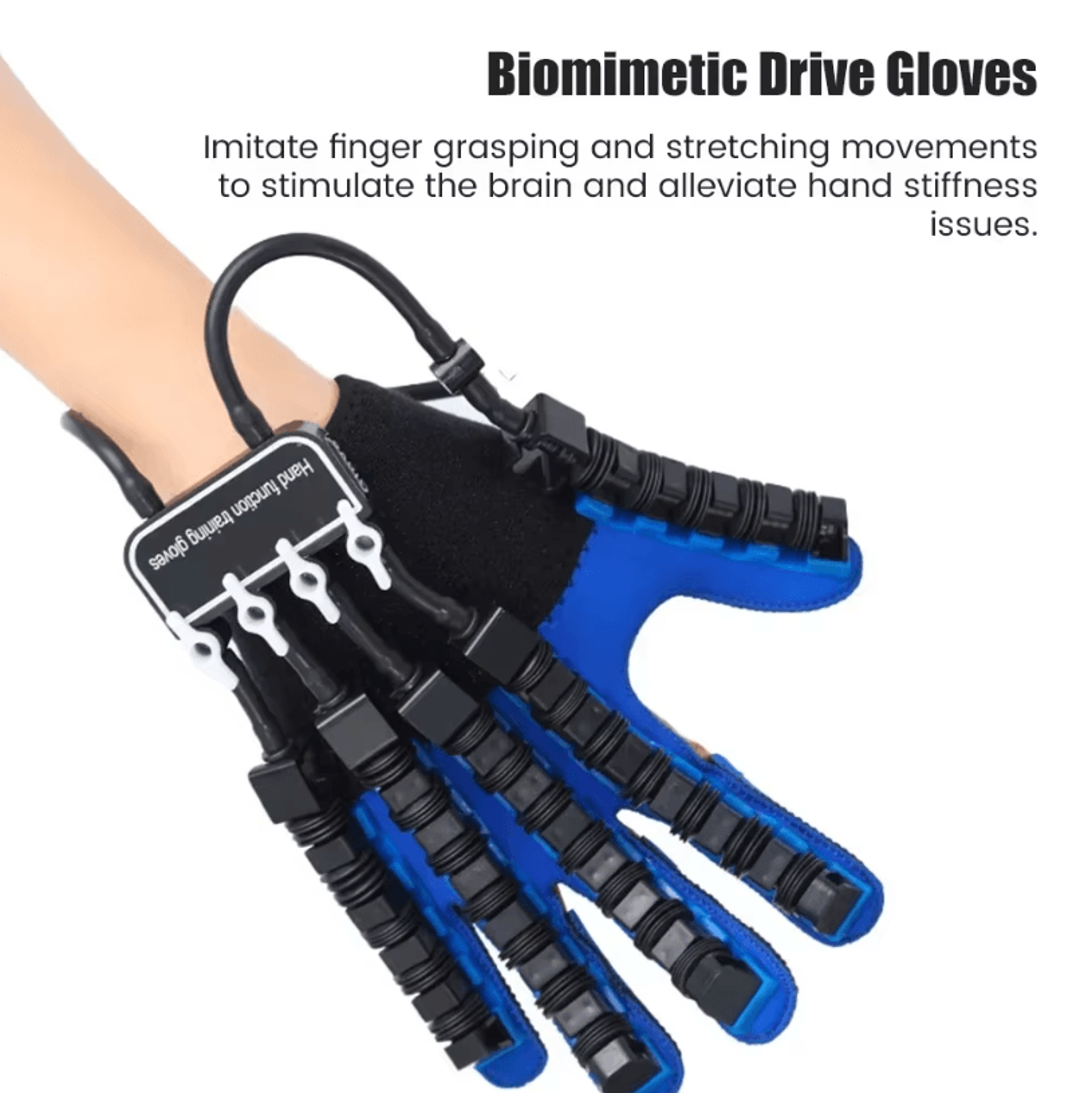 Left And Right Hand Finger Rehabilitation Exerciser Robot Gloves  Stroke And Hemiplegia Therapy Tra 2