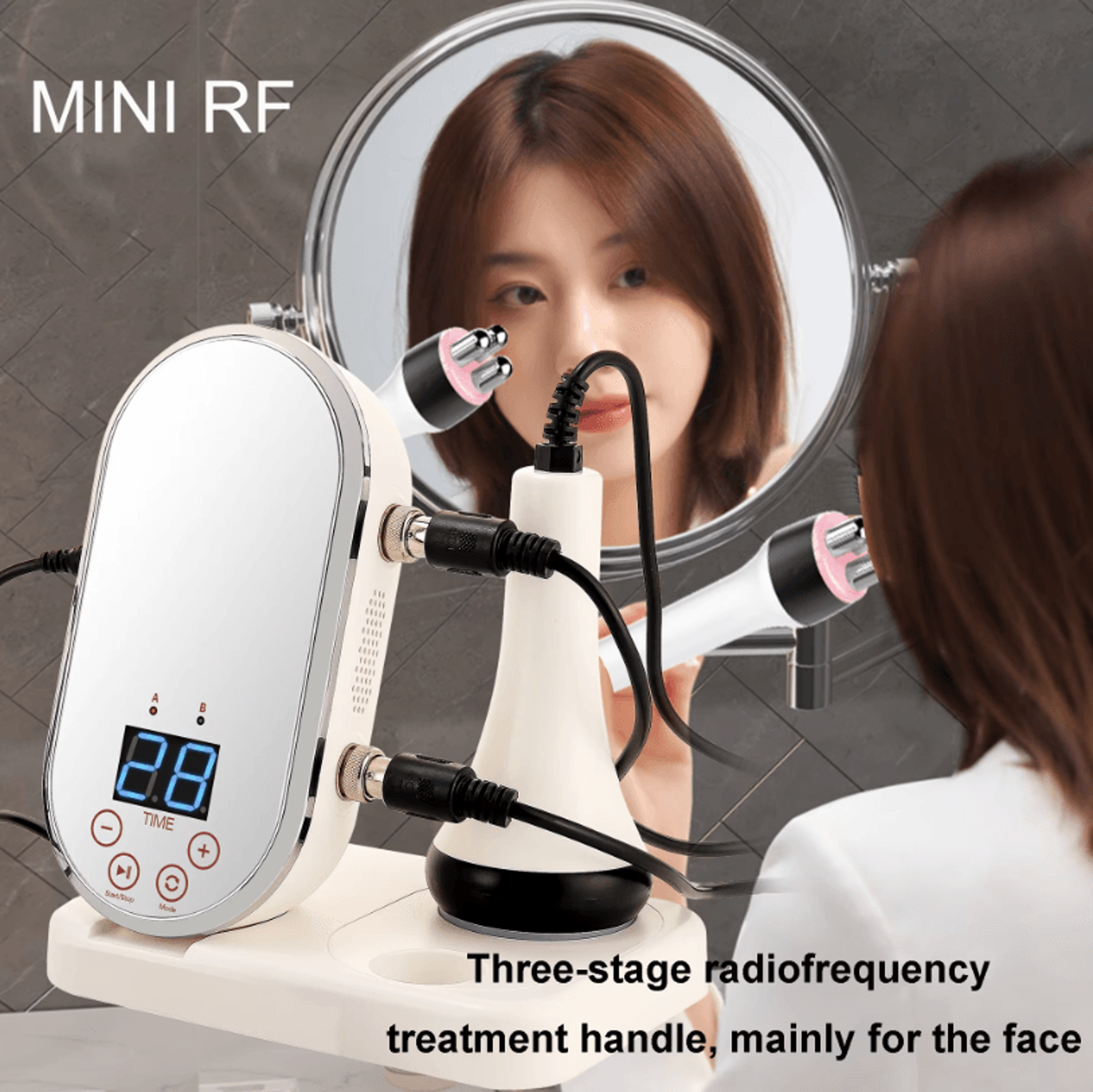 EMS Facial And Body Radio Frequency Machine  Professional Home RF Skin Tightening And Face Lifting  0