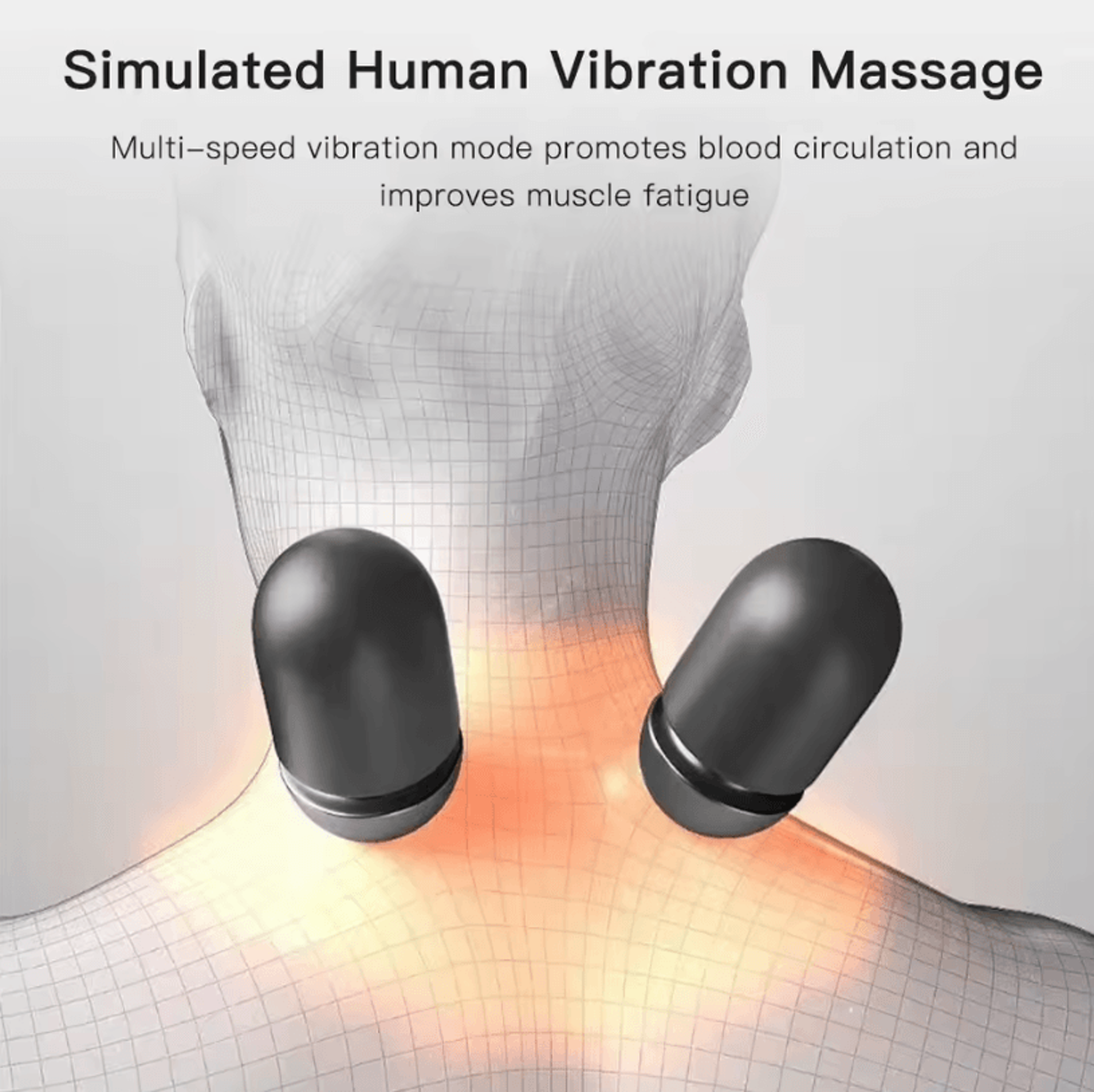 Electric Cervical Massage Pillow  Hot Compress And Vibration Neck Traction Relaxation Pillow With S 3
