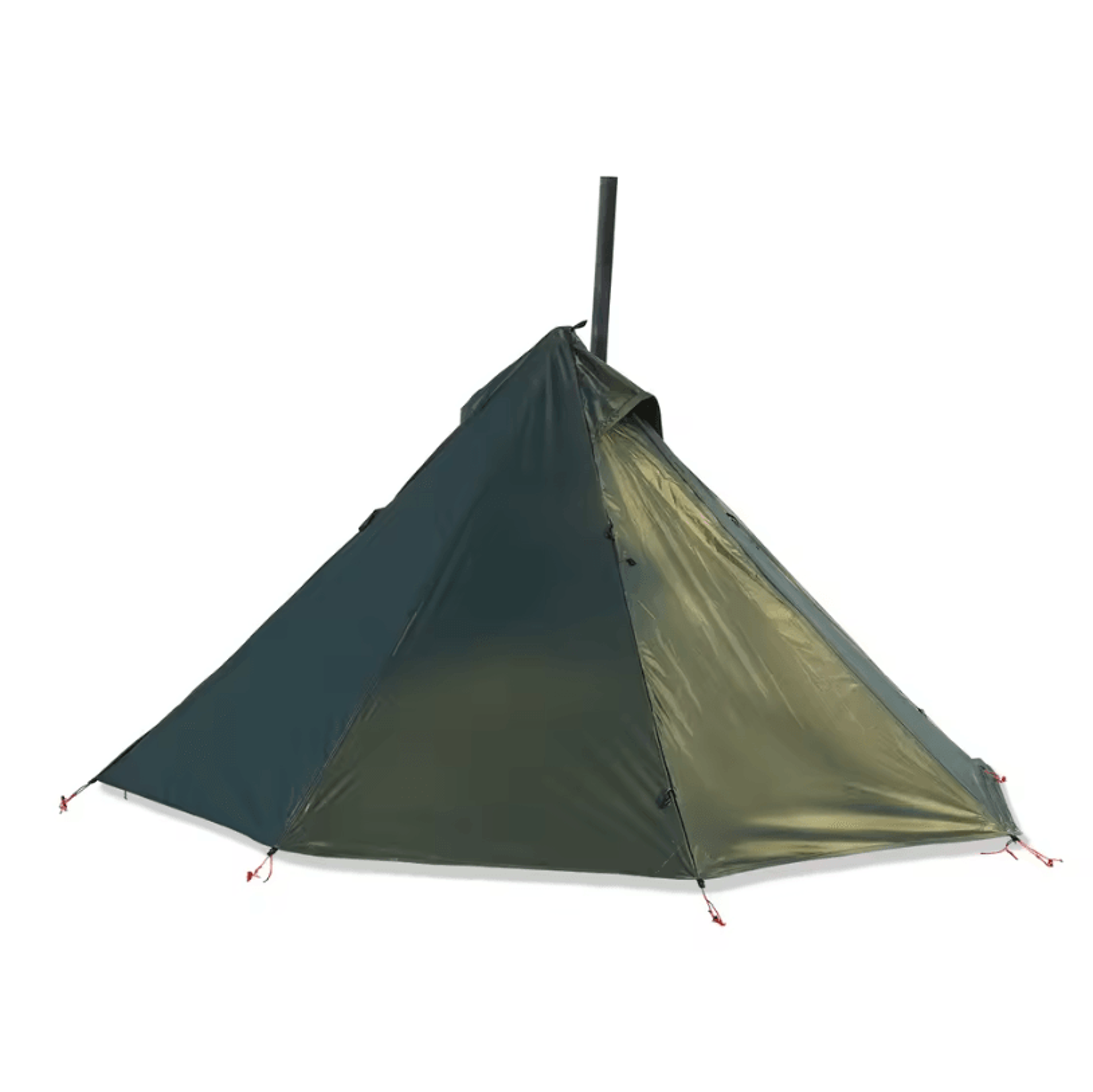 Ultralight Hot Tent With Chimney Window  OnePerson Double Layer Tipi Teepee Bushcraft Shelter 9