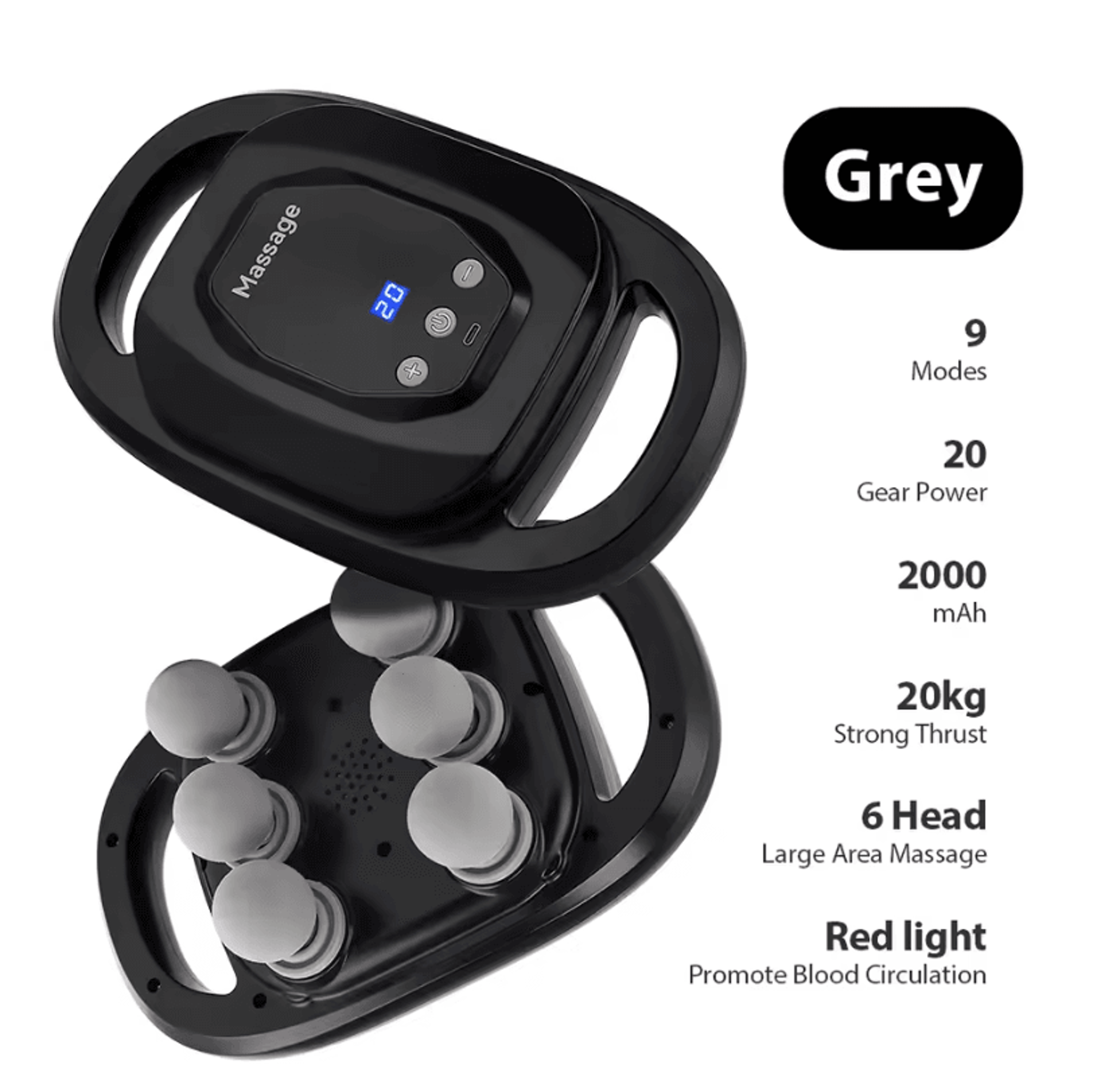 66Head High Frequency Massage Gun  Fascia Vibration Body And Deep Tissue Massager 12