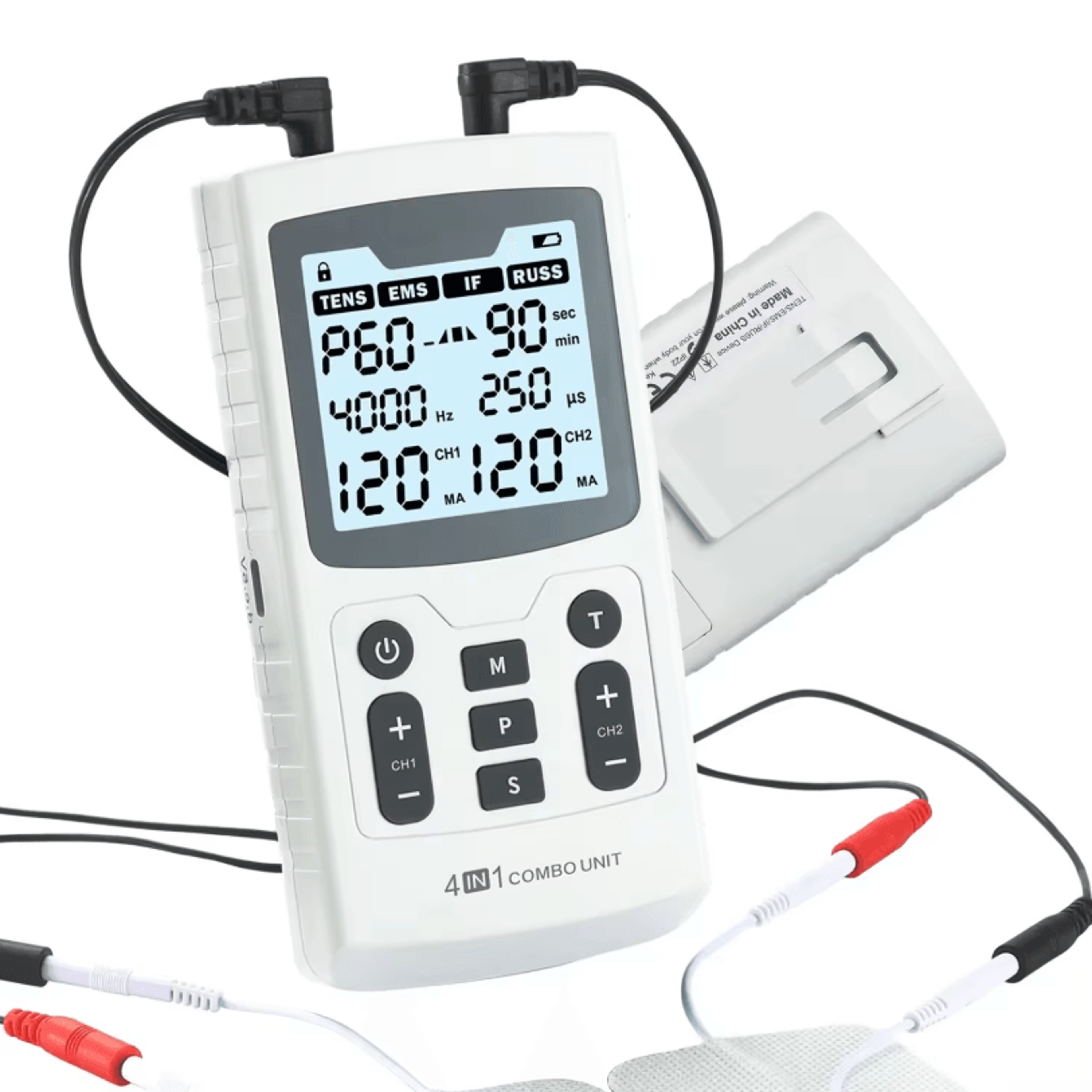 4in1 Electric Muscle Stimulator  HighFrequency Pulse Physiotherapy Device 2