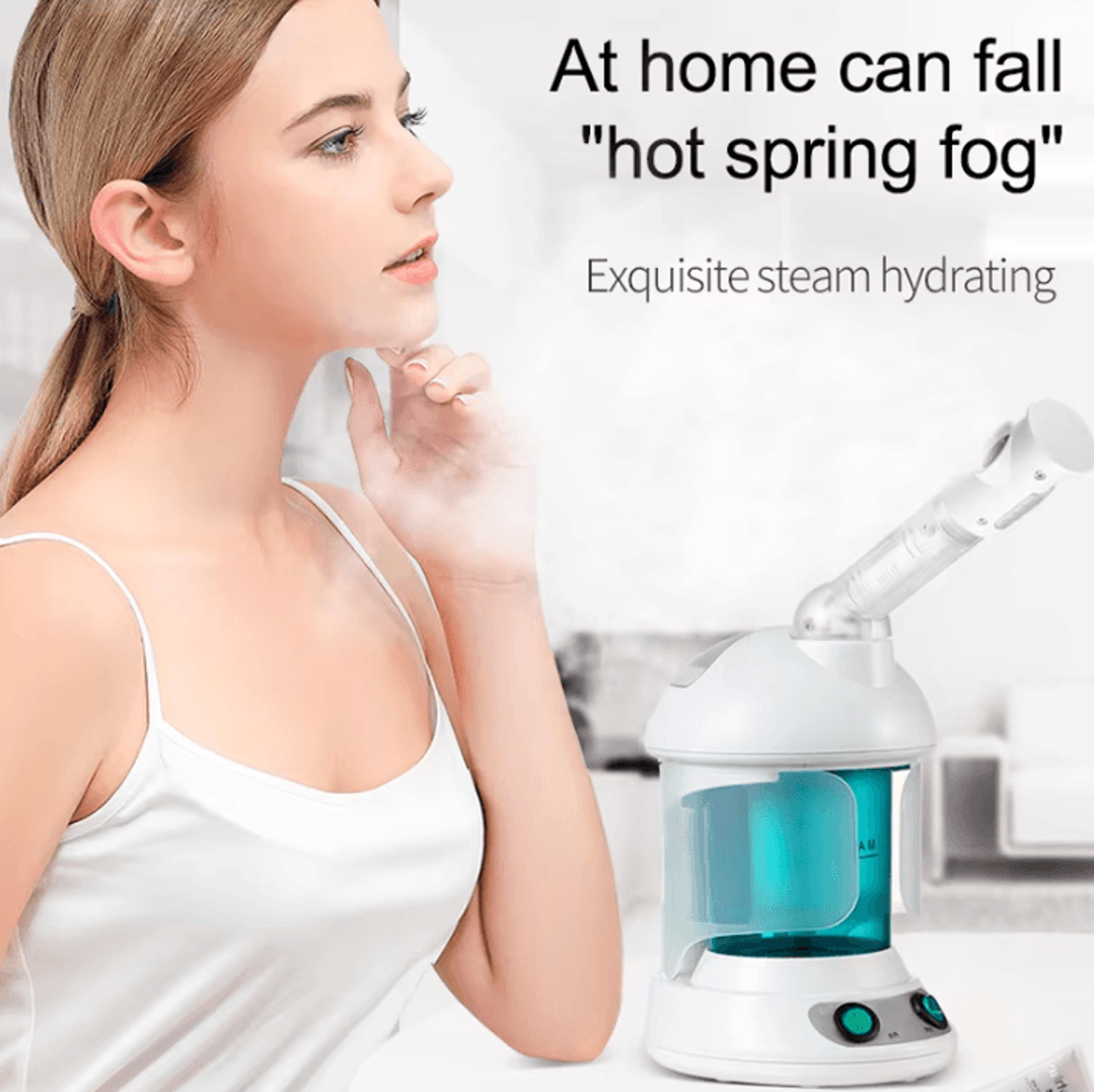 Portable Ionic Facial Steamer  Professional Face Mist Spray And Hydration Device 1