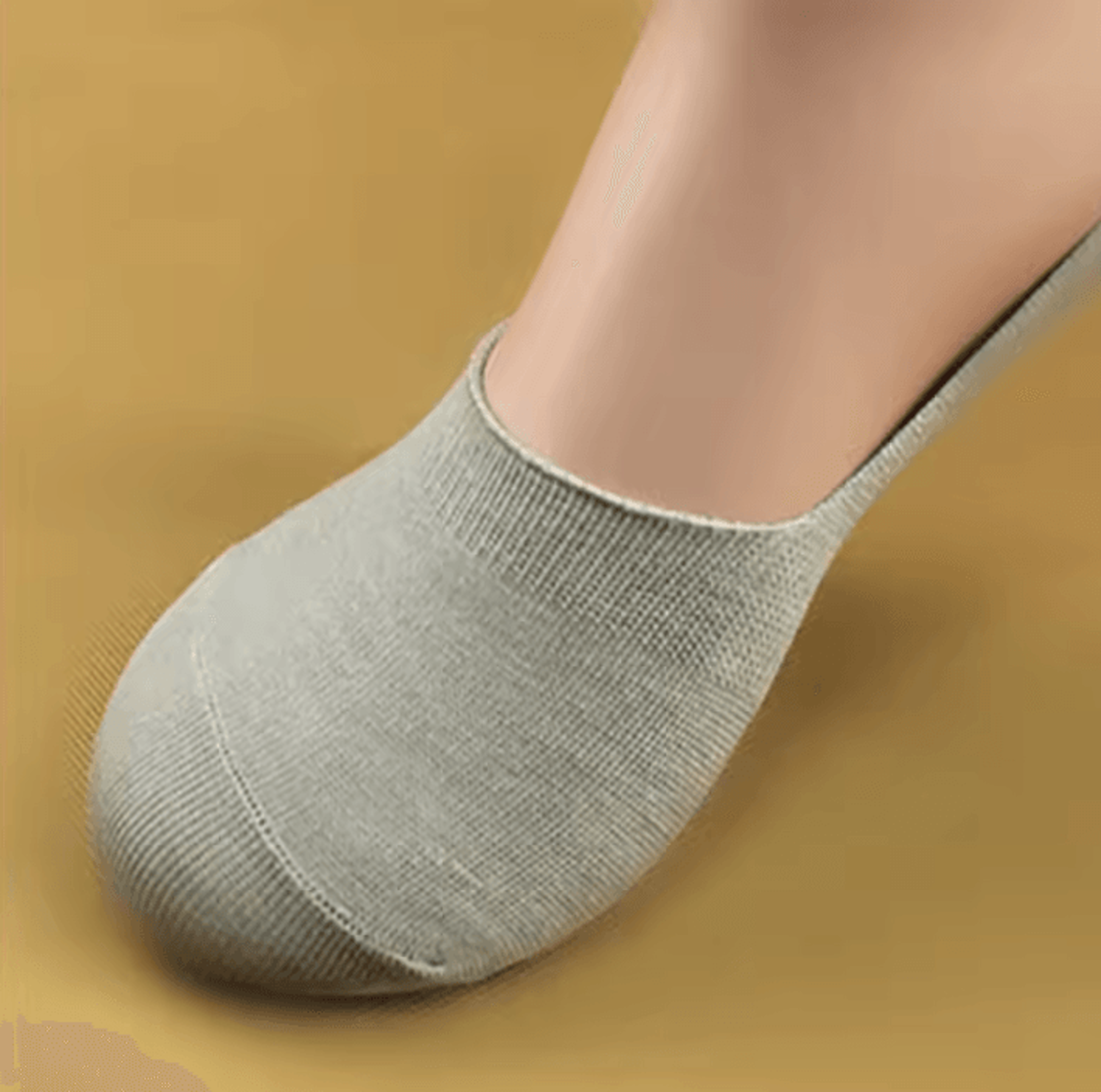 6 Pairs Mens Bamboo Breathable Invisible Socks  Low Cut Casual No Show Socks 3