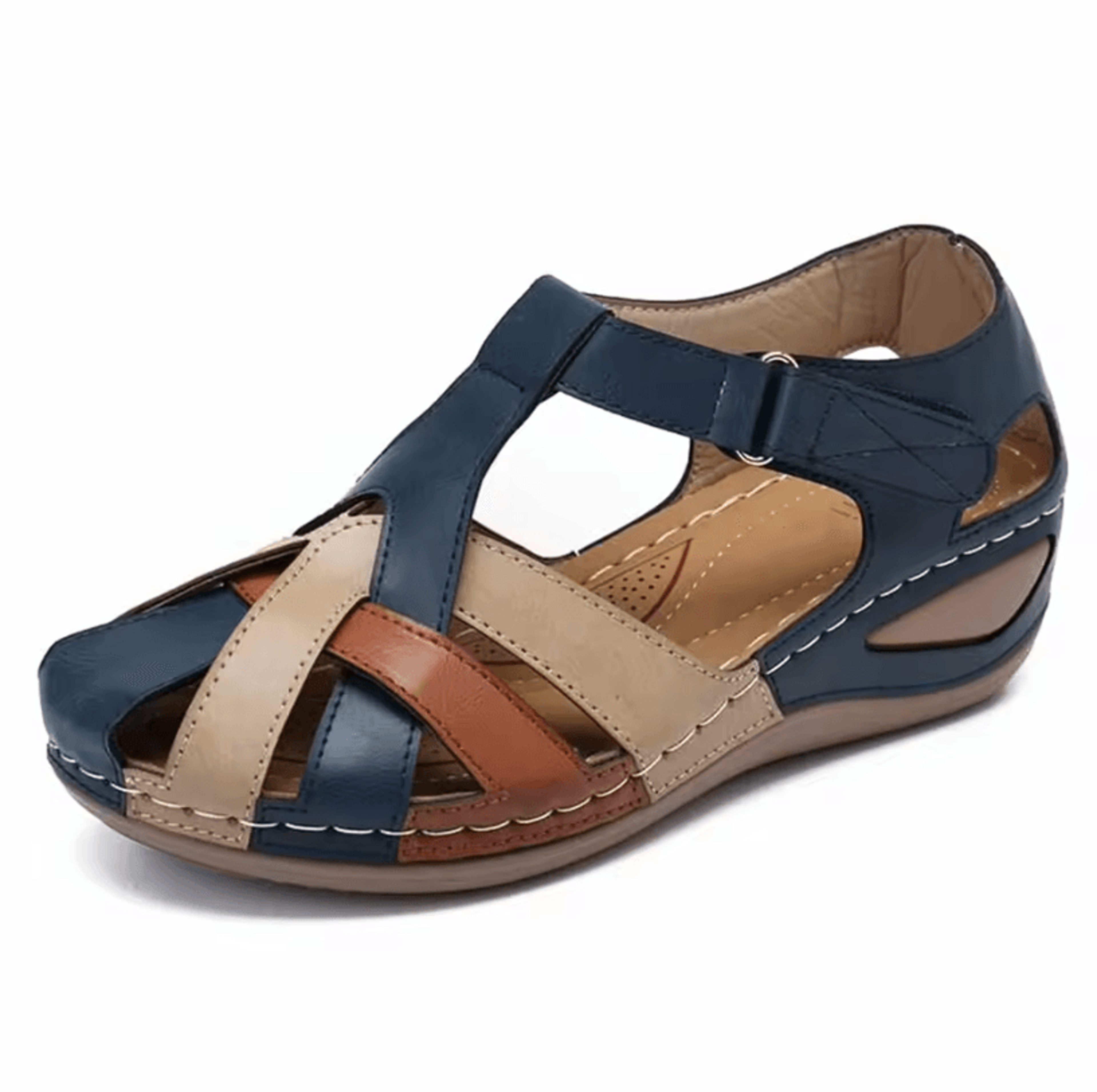 Womens Summer Sandals  Lightweight Comfortable Beach And Travel Footwear 4