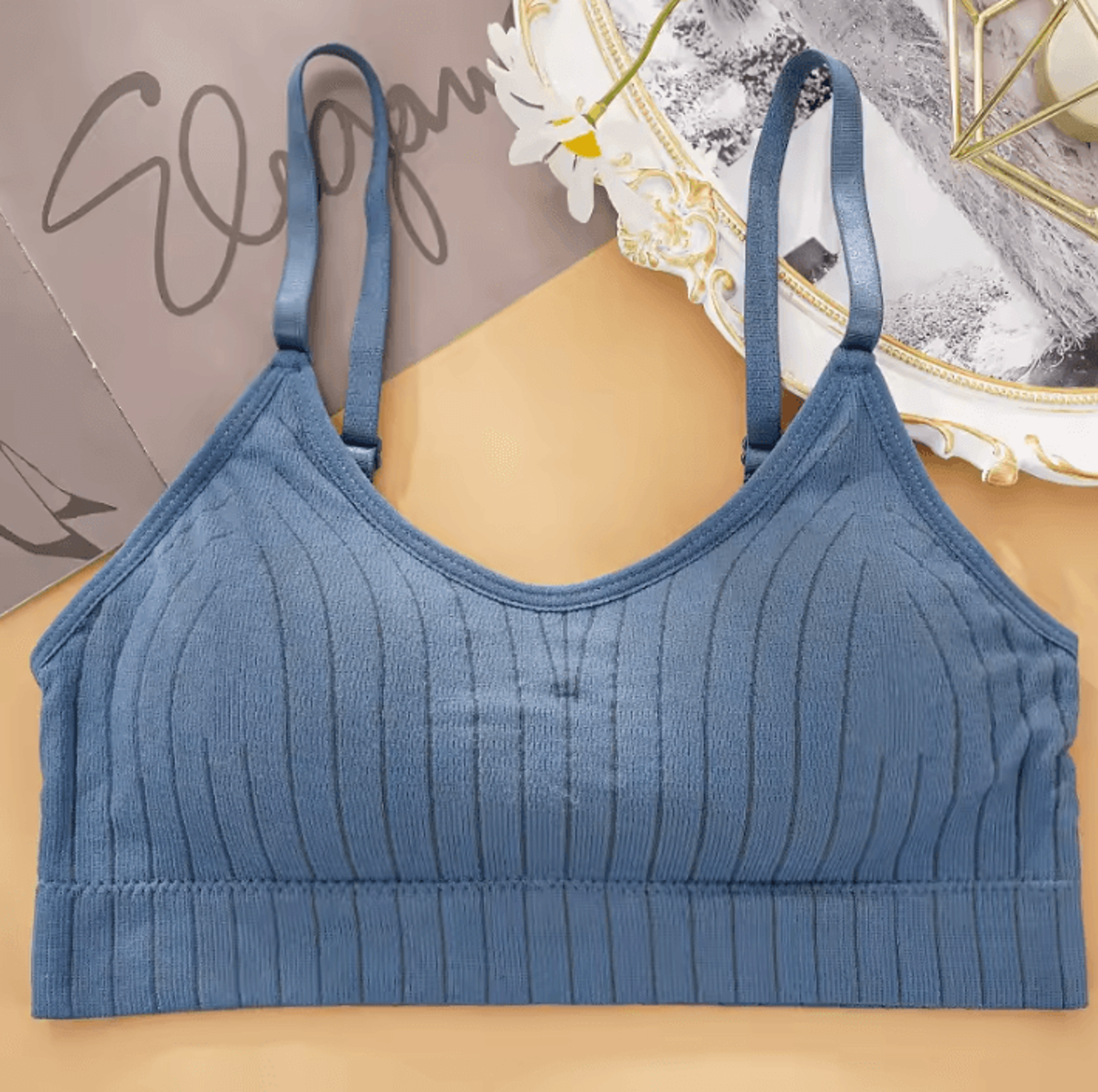 Sexy Wireless Bralette Bra One Size 4060kg  Seamless Padded Womens Comfort Top For Sleep Sport And  11