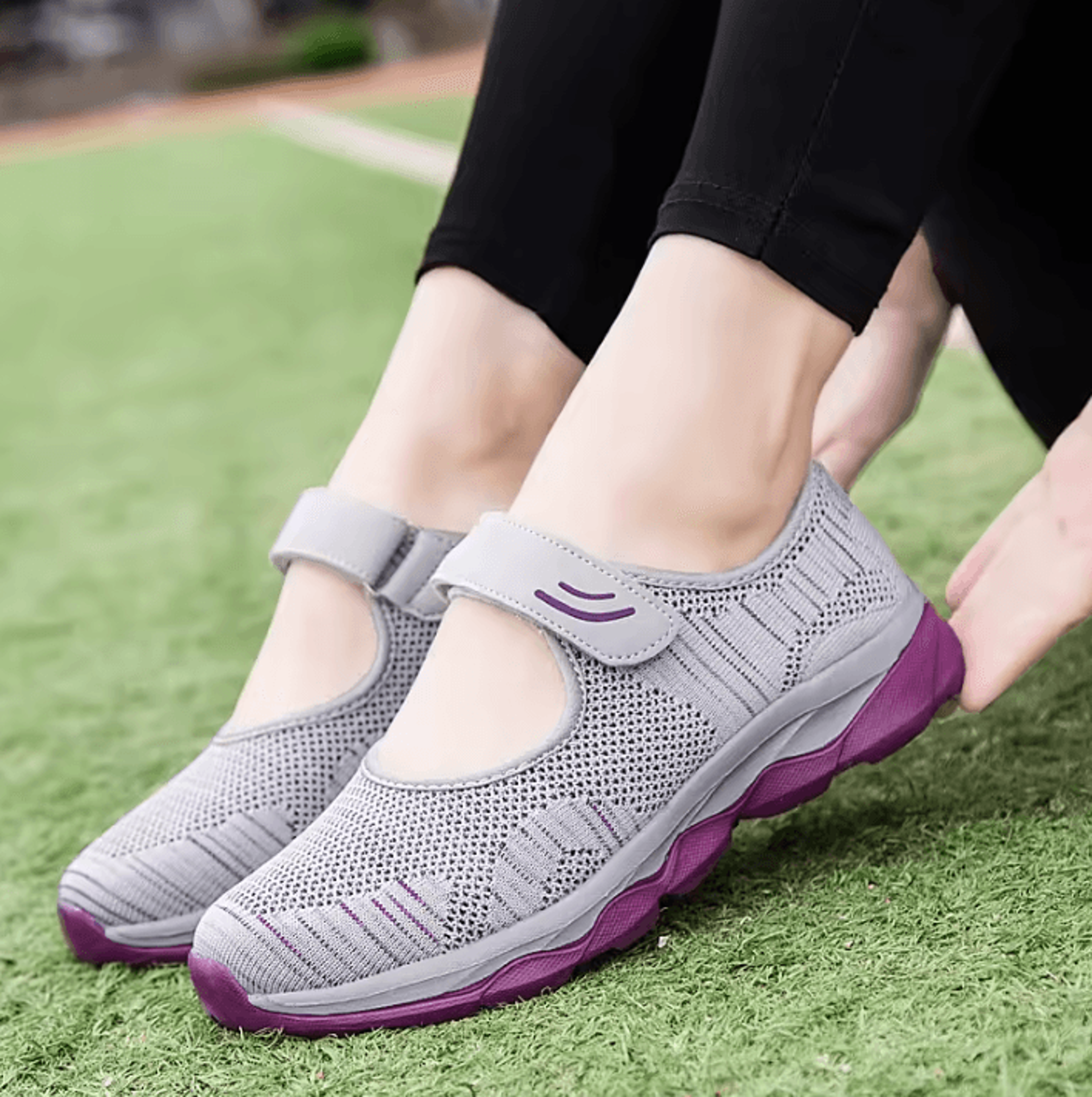 Summer Fashion Women Flat Platform Shoes  Breathable Mesh Casual Sneakers And Boat Style Footwear 5