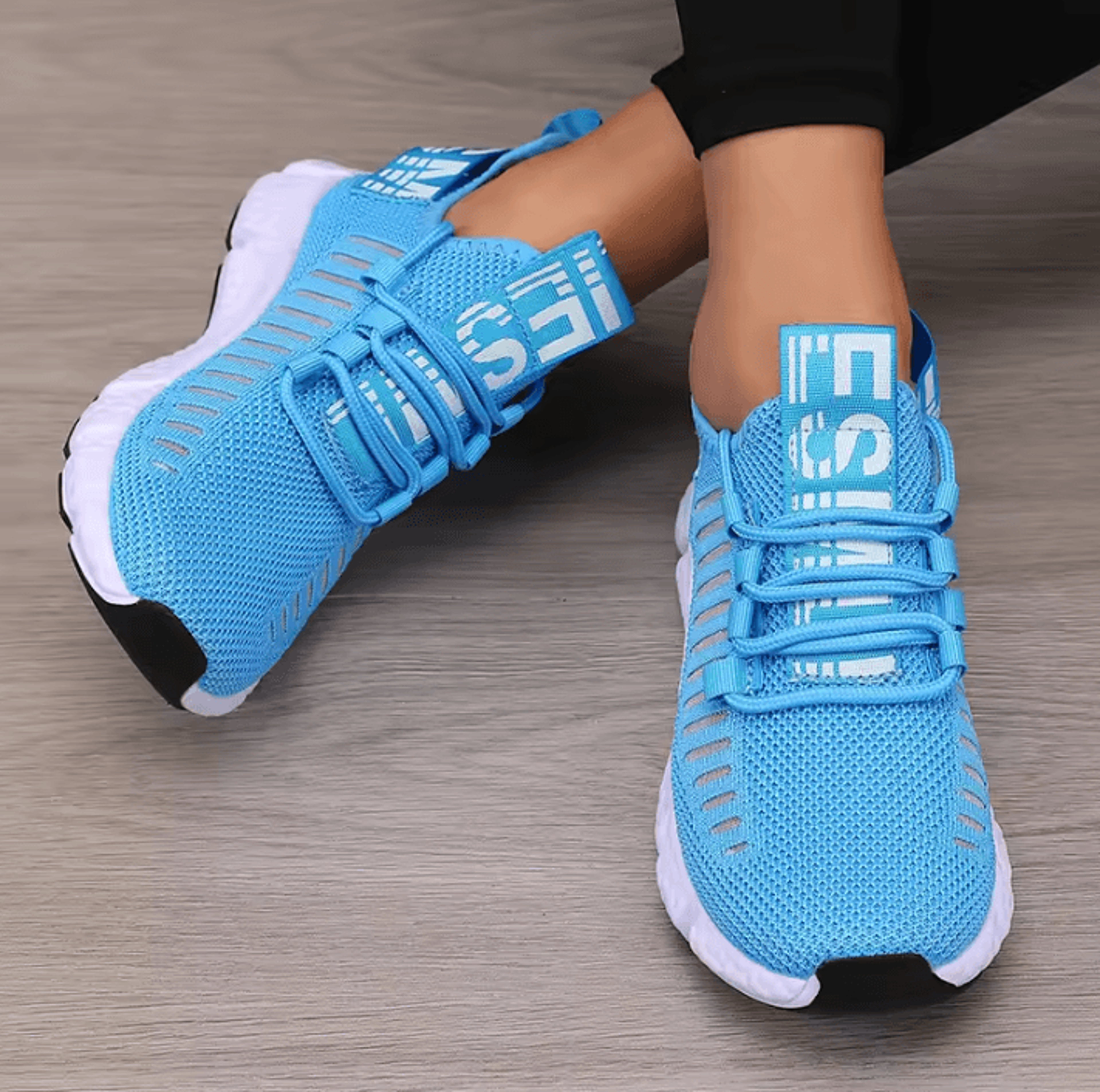 Womens Breathable Sports Shoes  Lightweight Mesh Walking And Jogging Sneakers 6