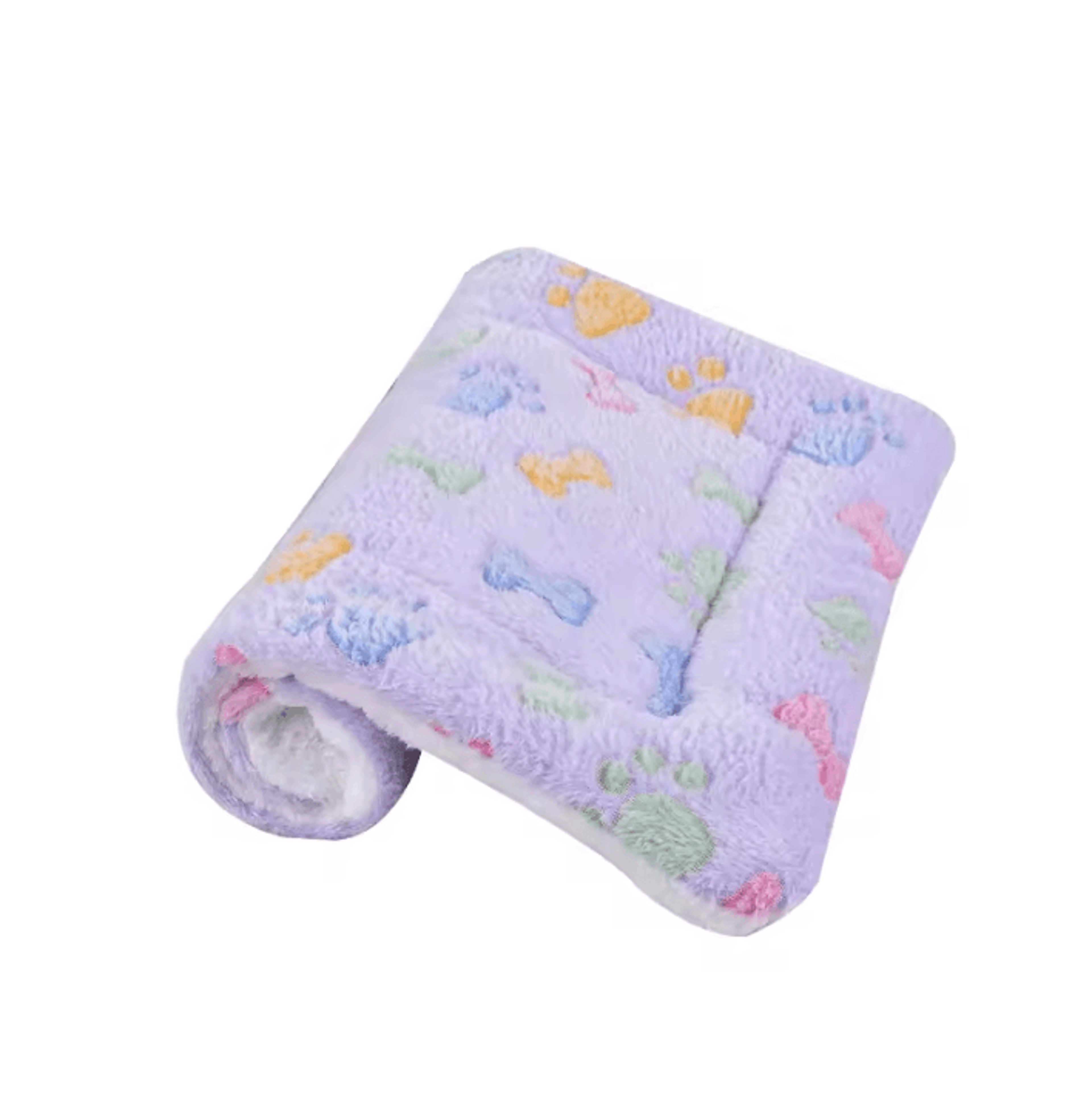 Flannel Dog Bed Blanket  Thickened Washable Cushion Mat For Puppies And Pets 10
