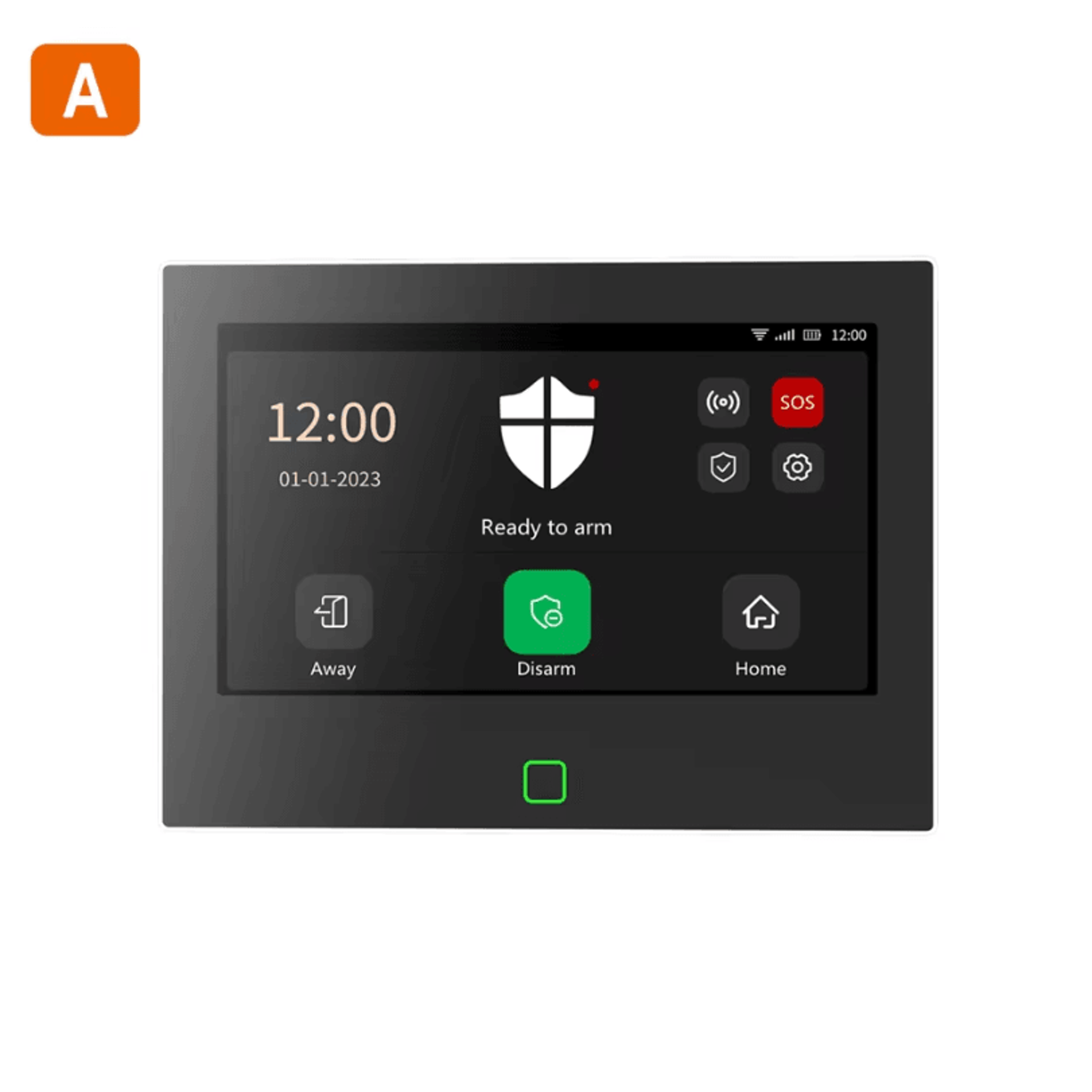 Smart Home Alarm System  7 Inches Wireless WiFi And 4G Security Protection Kit 6