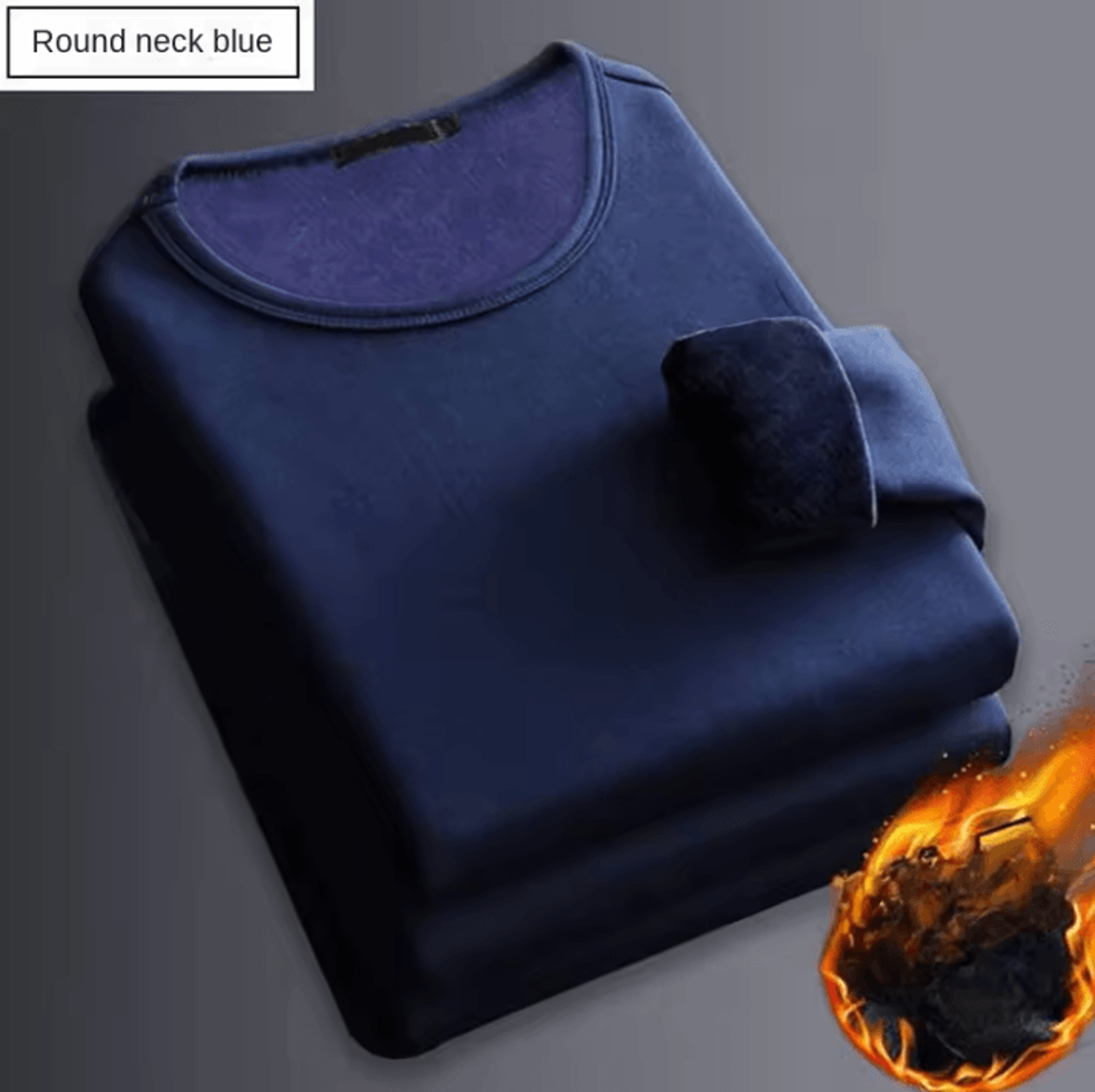 Winter Mens LongSleeved Thermal Undershirt  Fleece Bottom Shirt For Cold Weather Comfort 9