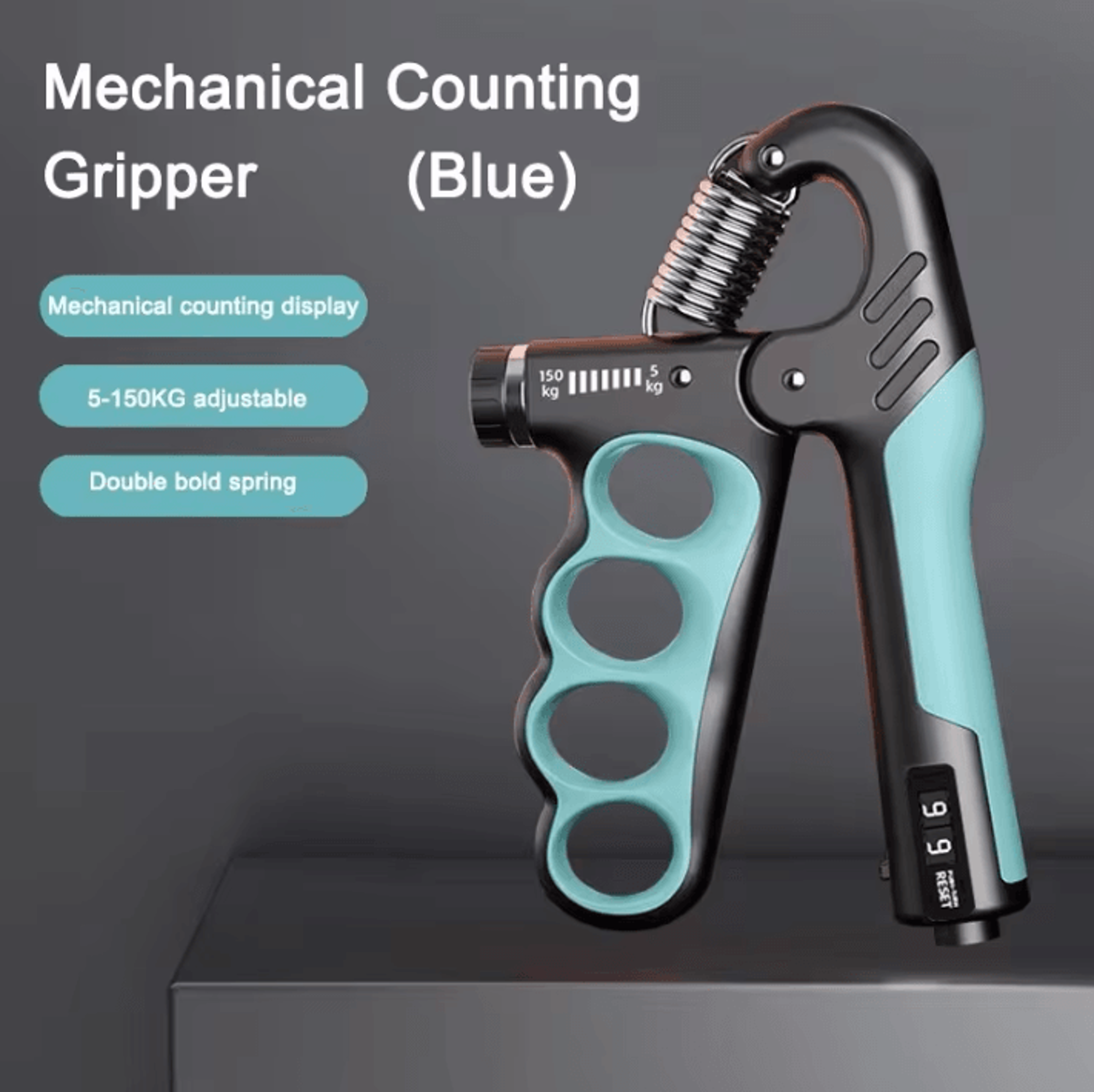 Grip Strength Hand Exerciser  Adjustable Wrist Expander For Hand And Forearm Strength 8
