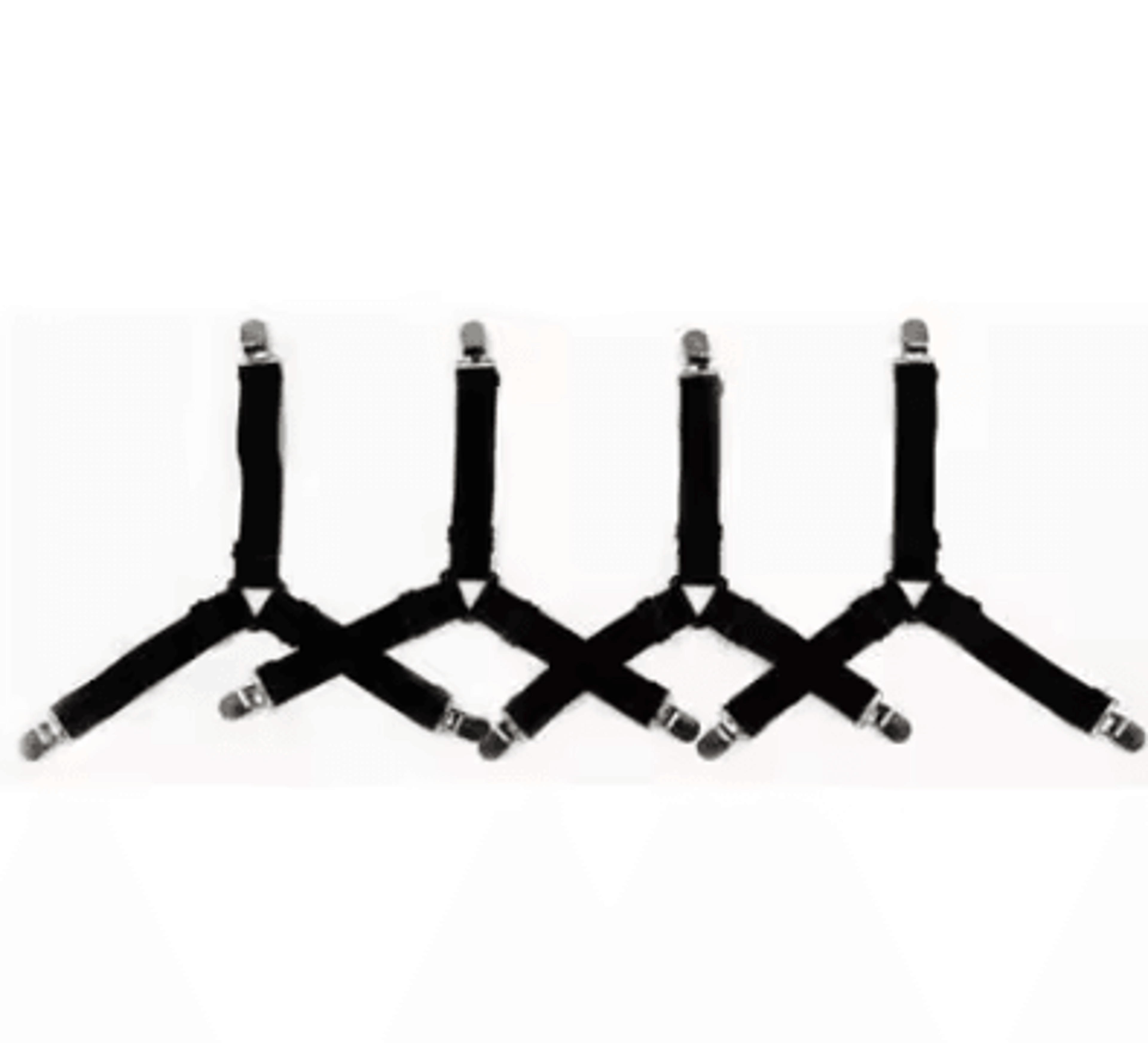 4Piece Adjustable Bed Sheet Fasteners  Secure Mattress Cover Clip Straps 6
