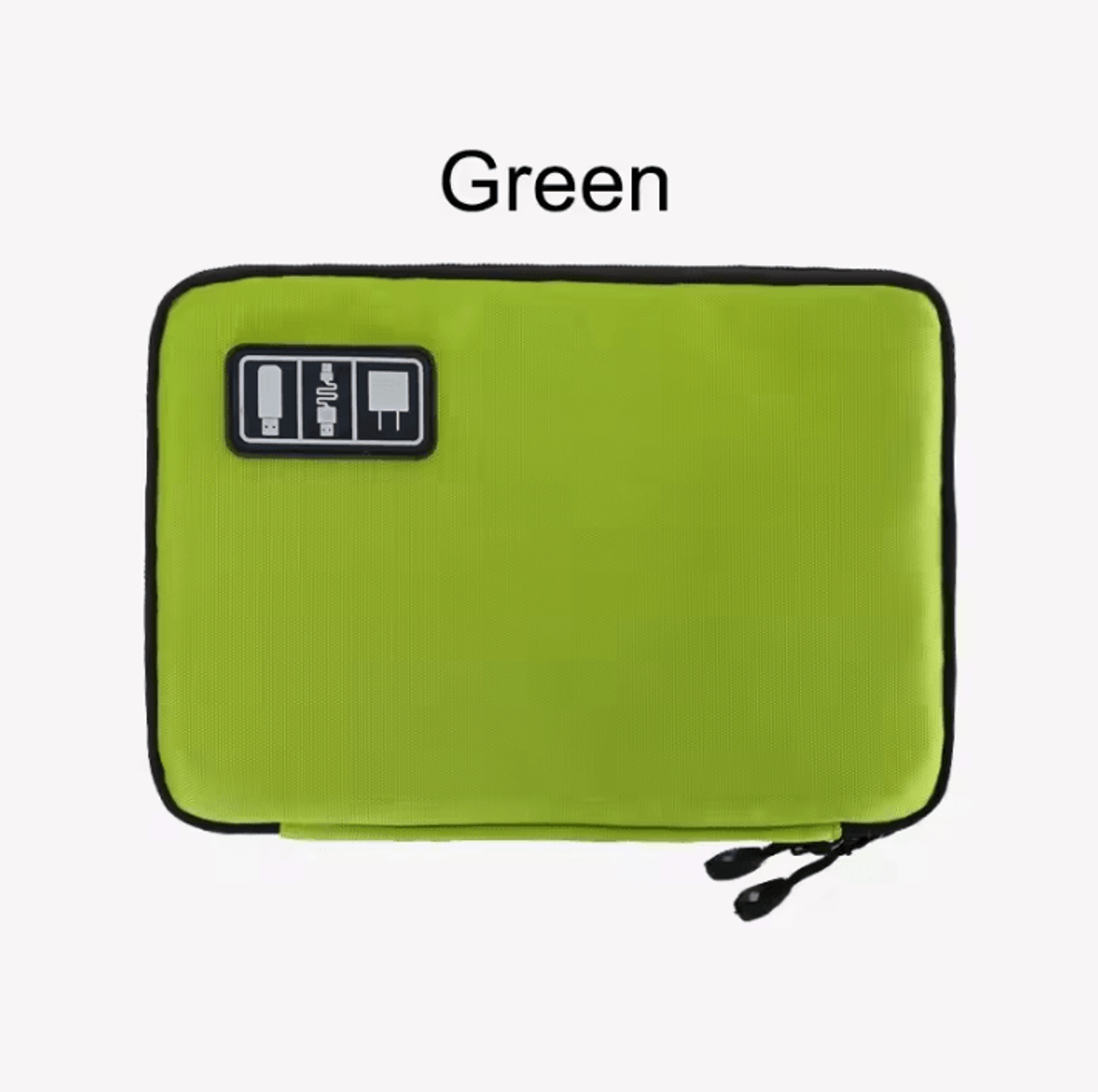 Portable Electronic Accessory Organizer Bag  USB  Charger Storage 7