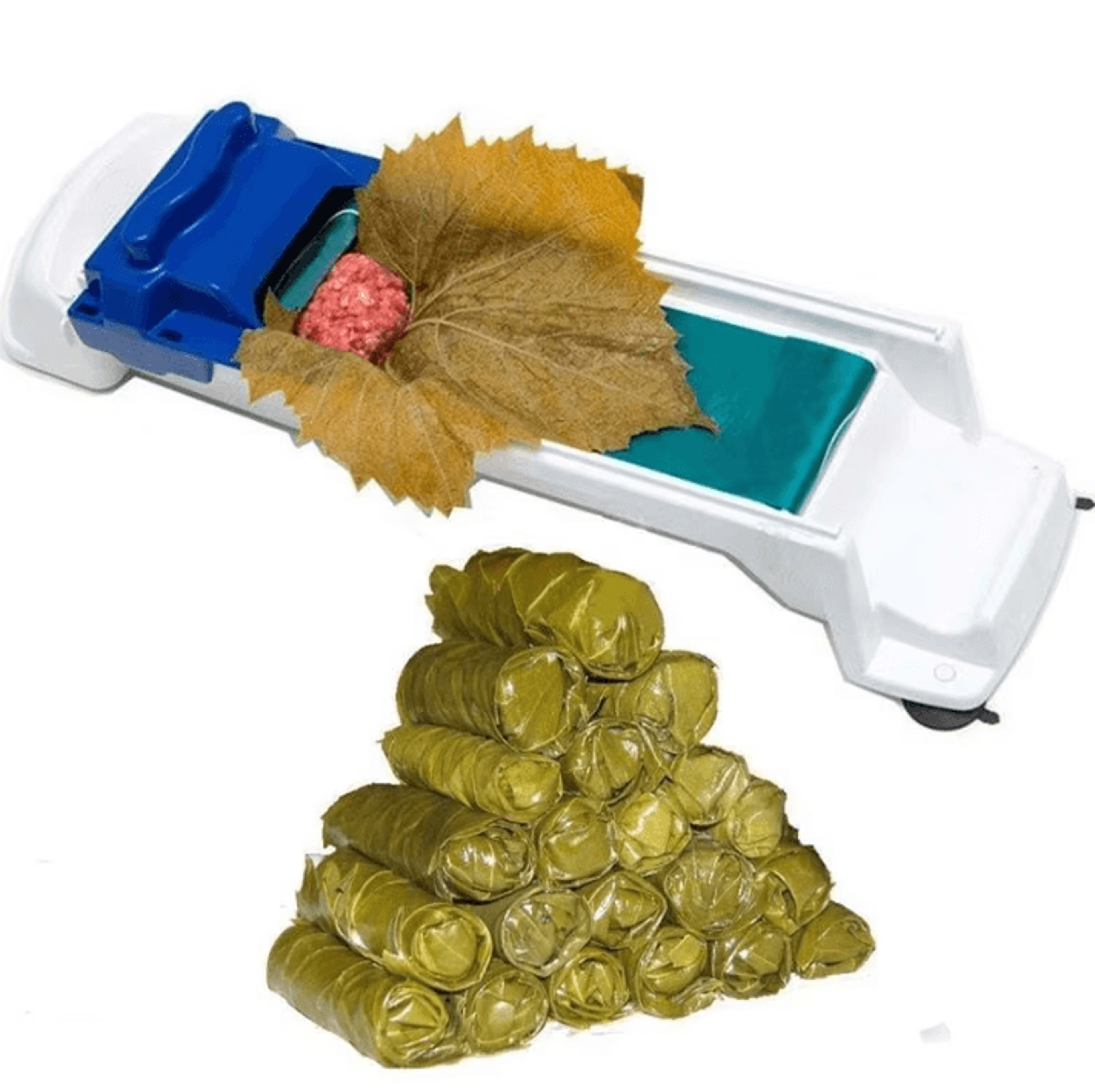 Vegetable And Meat Rolling Machine  Grape Leaf Cabbage And Stuffed Roll Kitchen Gadget 0