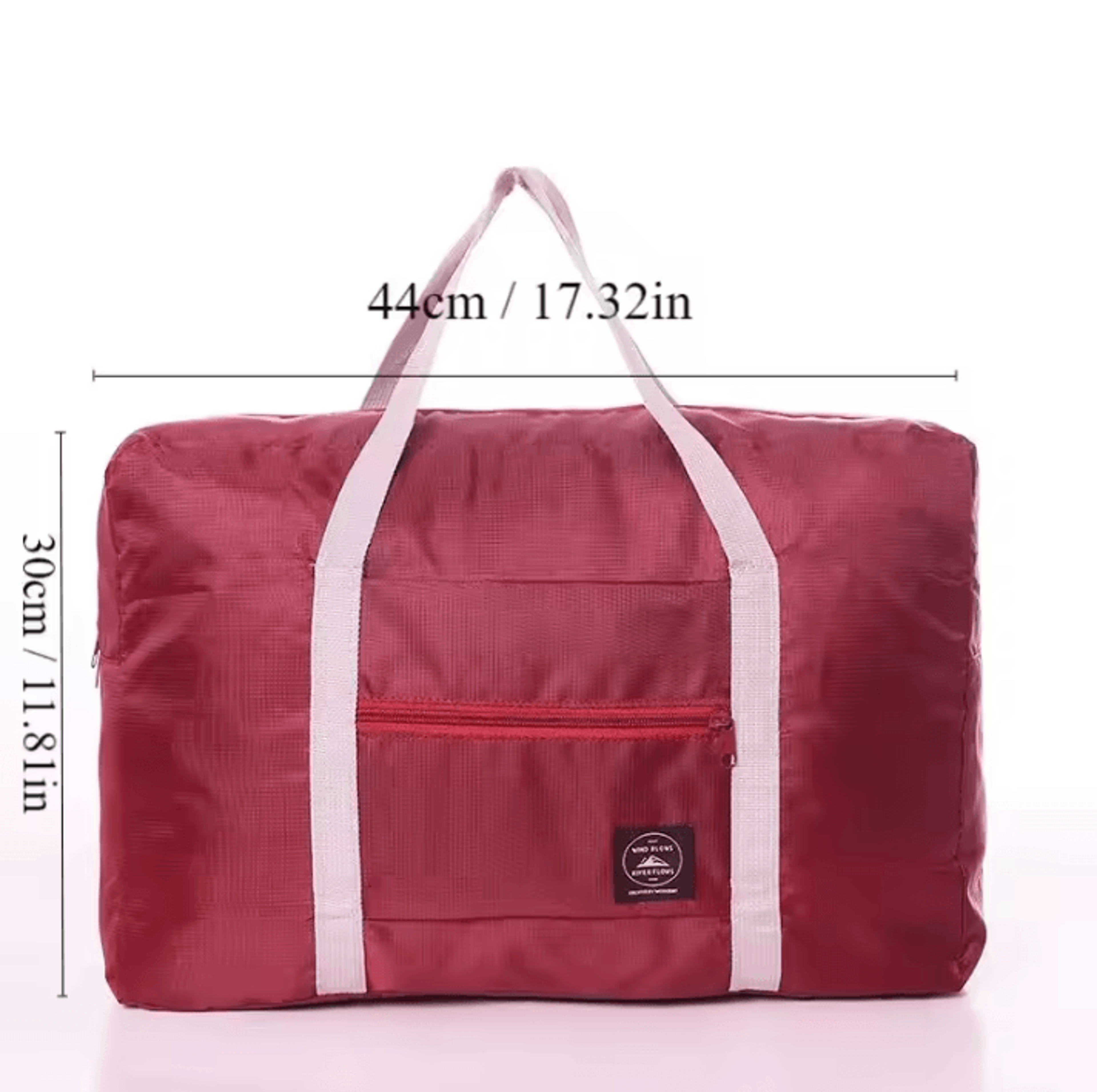 TravelEase Large Capacity Waterproof Folding Travel Bag With Shoulder Strap 5