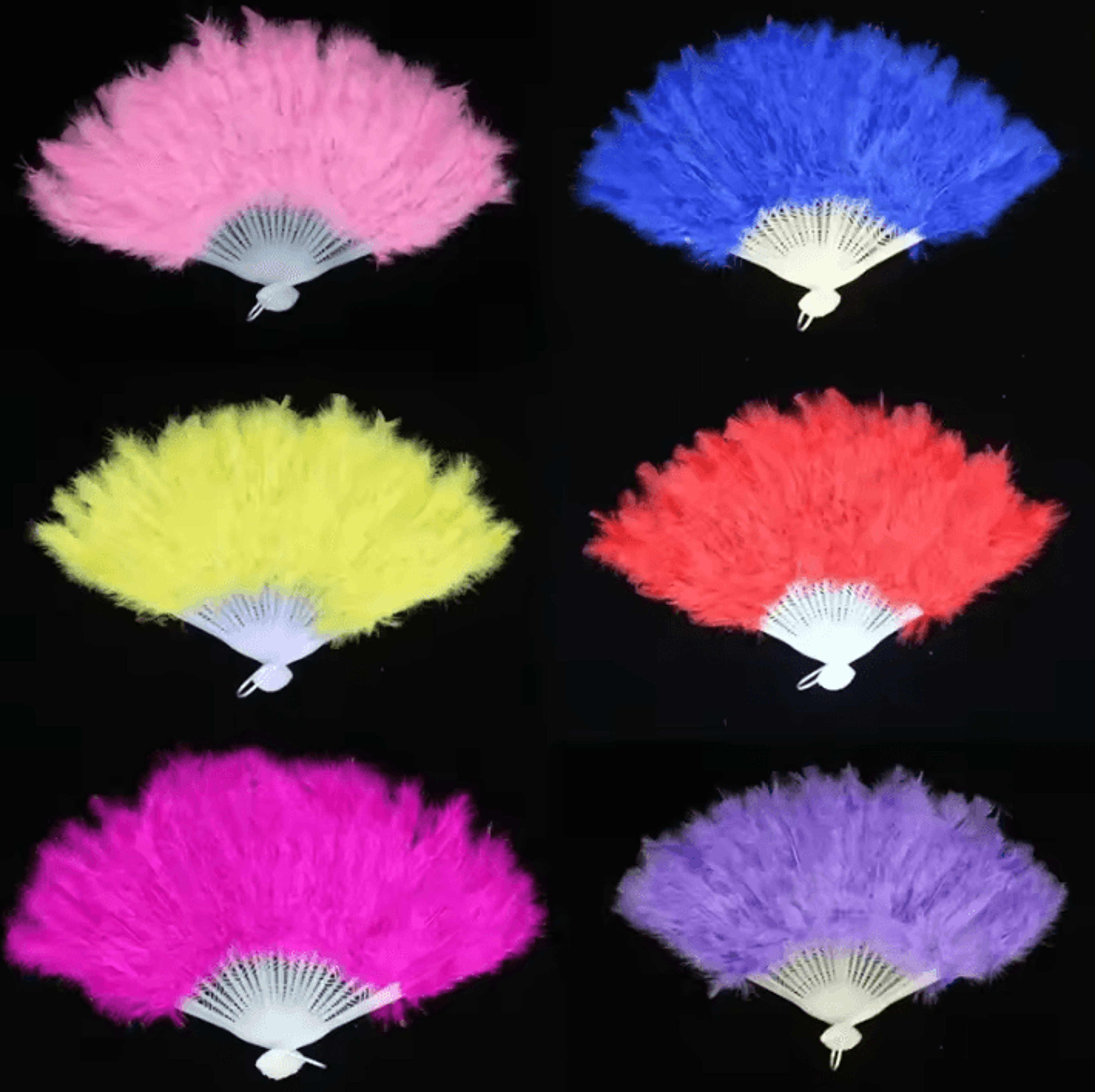 Soft Fluffy Flared Hand Accessory  Burlesque Wedding Fancy Party Glove Fashion Accessory 0