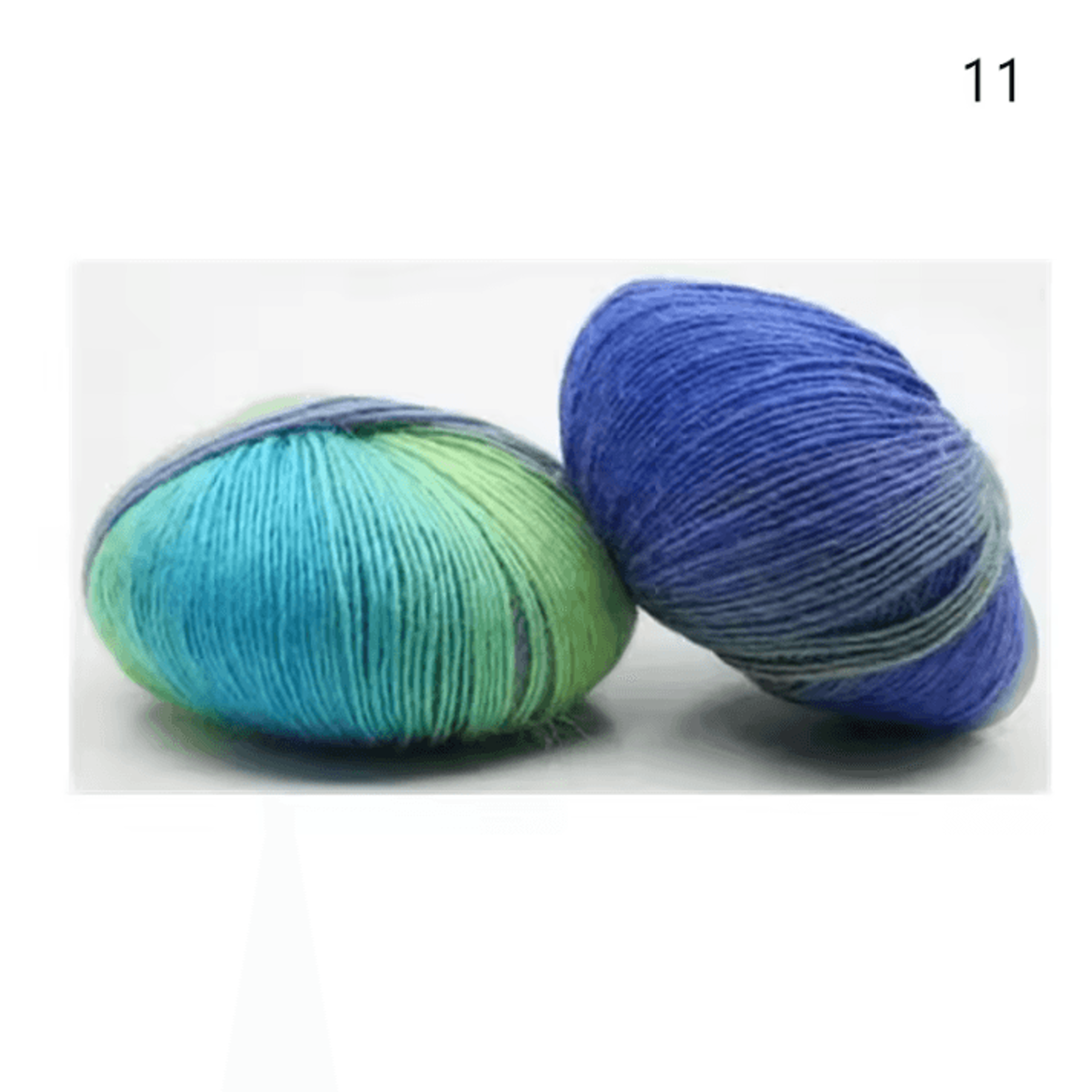 Rainbow Soft Fine Wool Yarn  50 G Crochet  Knitting Fancy Colorful Yarn Ball 7