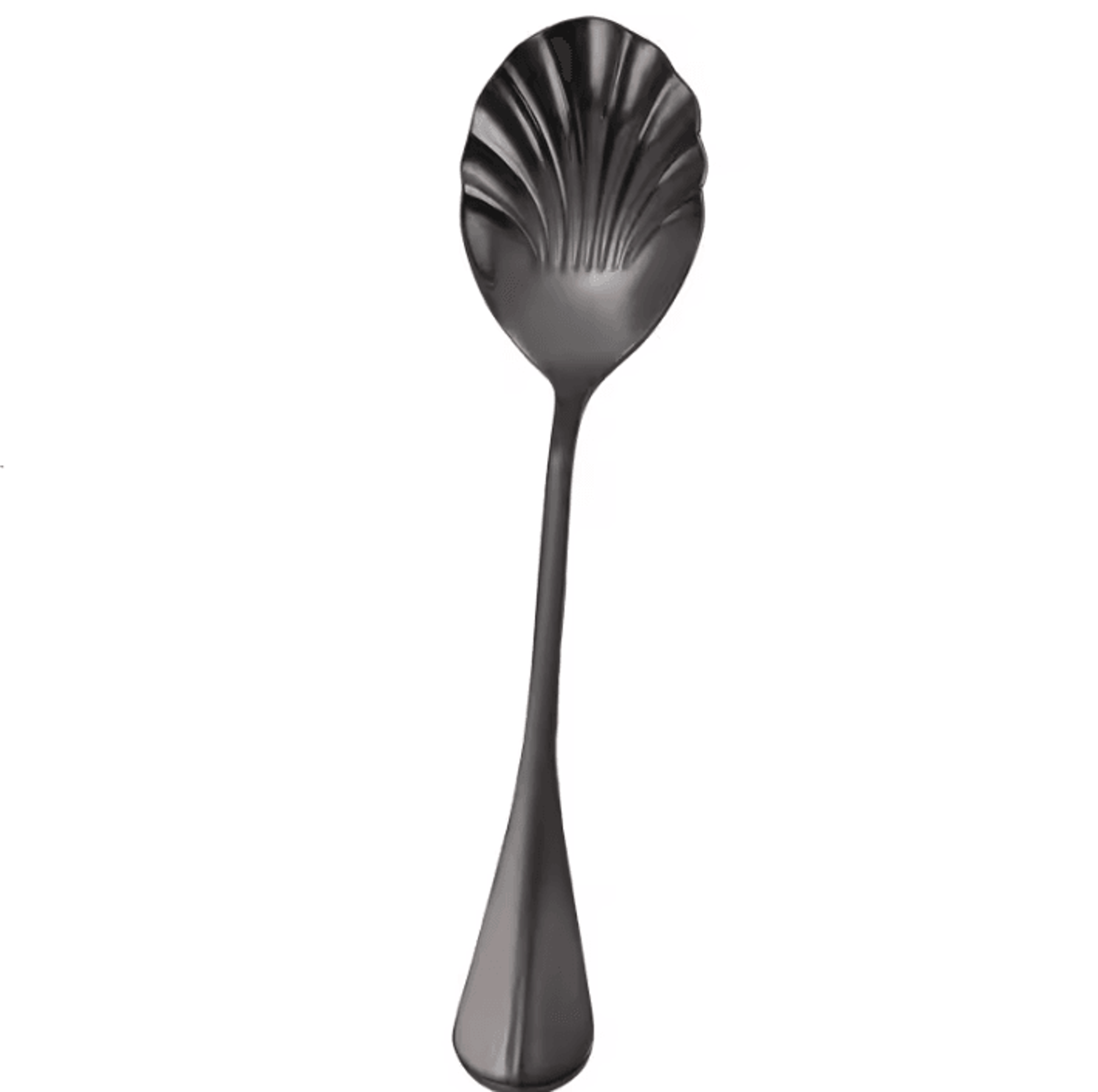 Shell Shape Stainless Steel Spoon With Long Handle  Dessert  Ice Cream Kitchen Accessories 9