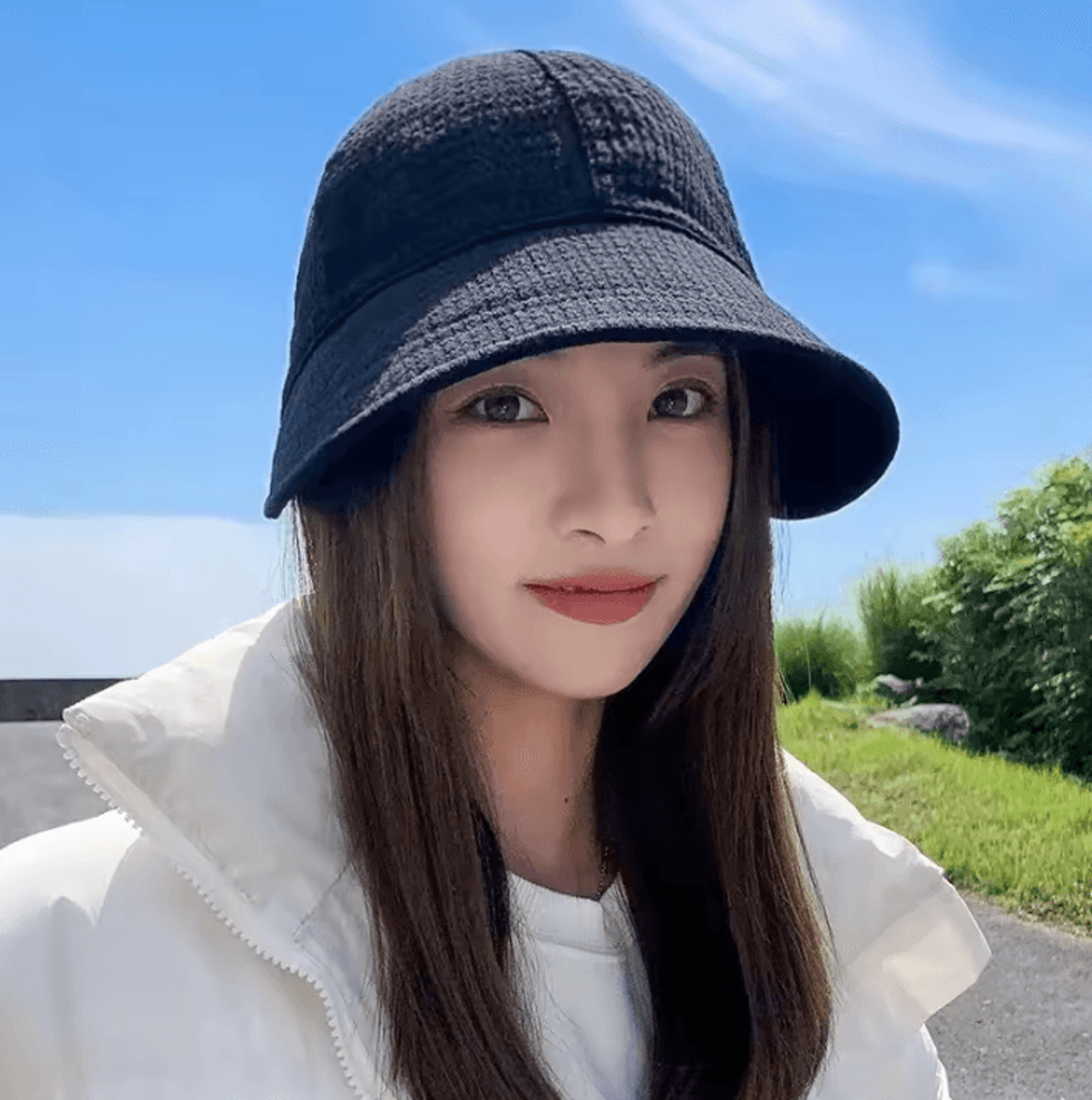 Womens Foldable Wide Brim Sunhat  UV Protection Outdoor Beach  Hiking Cap 1