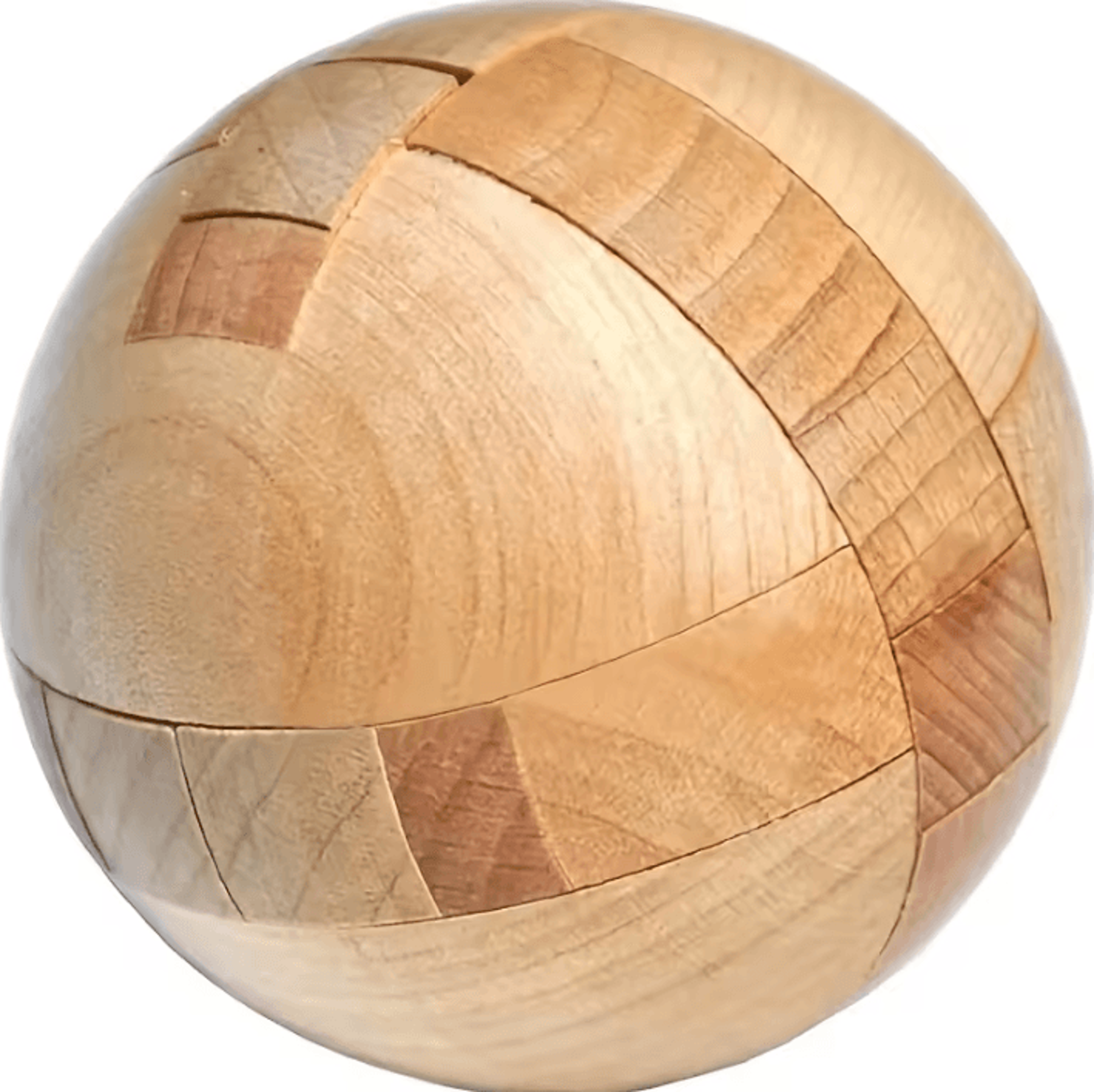 Wooden Puzzle Balls  Brain Teaser Toy  Holiday Home Decoration Gift 1