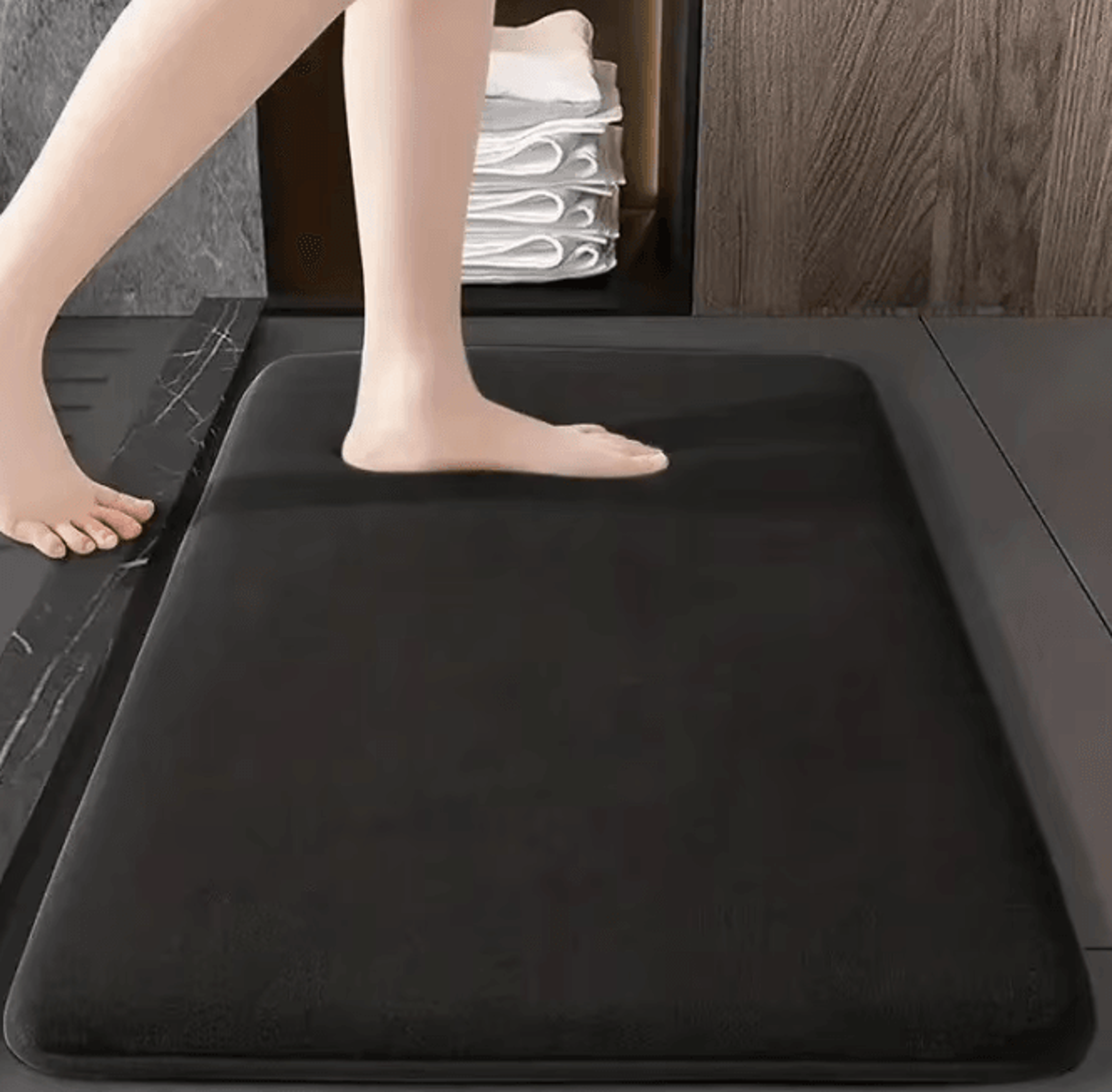 Absorbent Floor Mat Non Slip Bath Mat Anti Slip Coral Velvet Bathroom Floor Mat Door Mat Home Decor 0