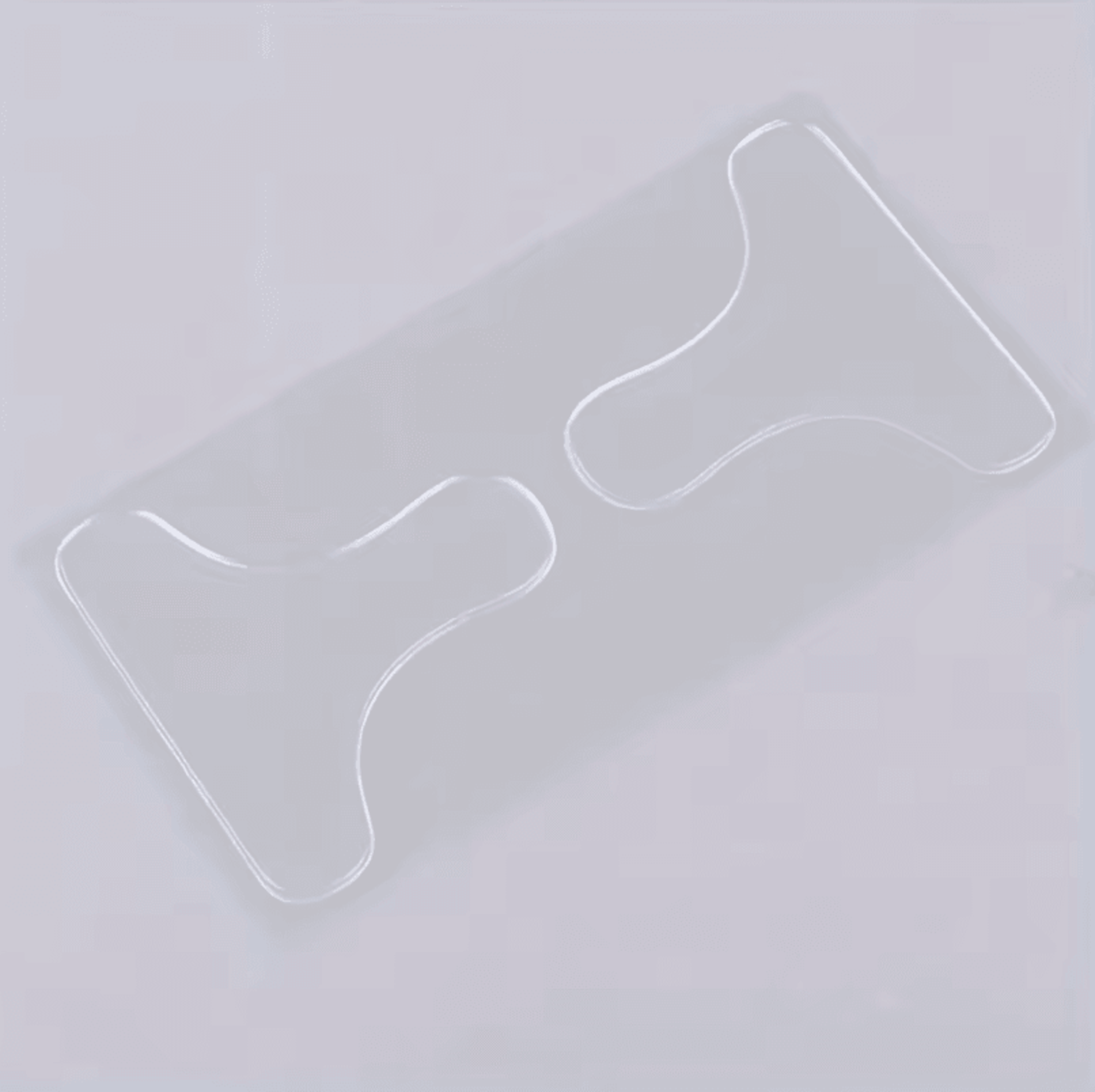 Portable Silicone Eye Patch  TShaped Skincare Eye Patch For Overnight AntiWrinkle Care 4