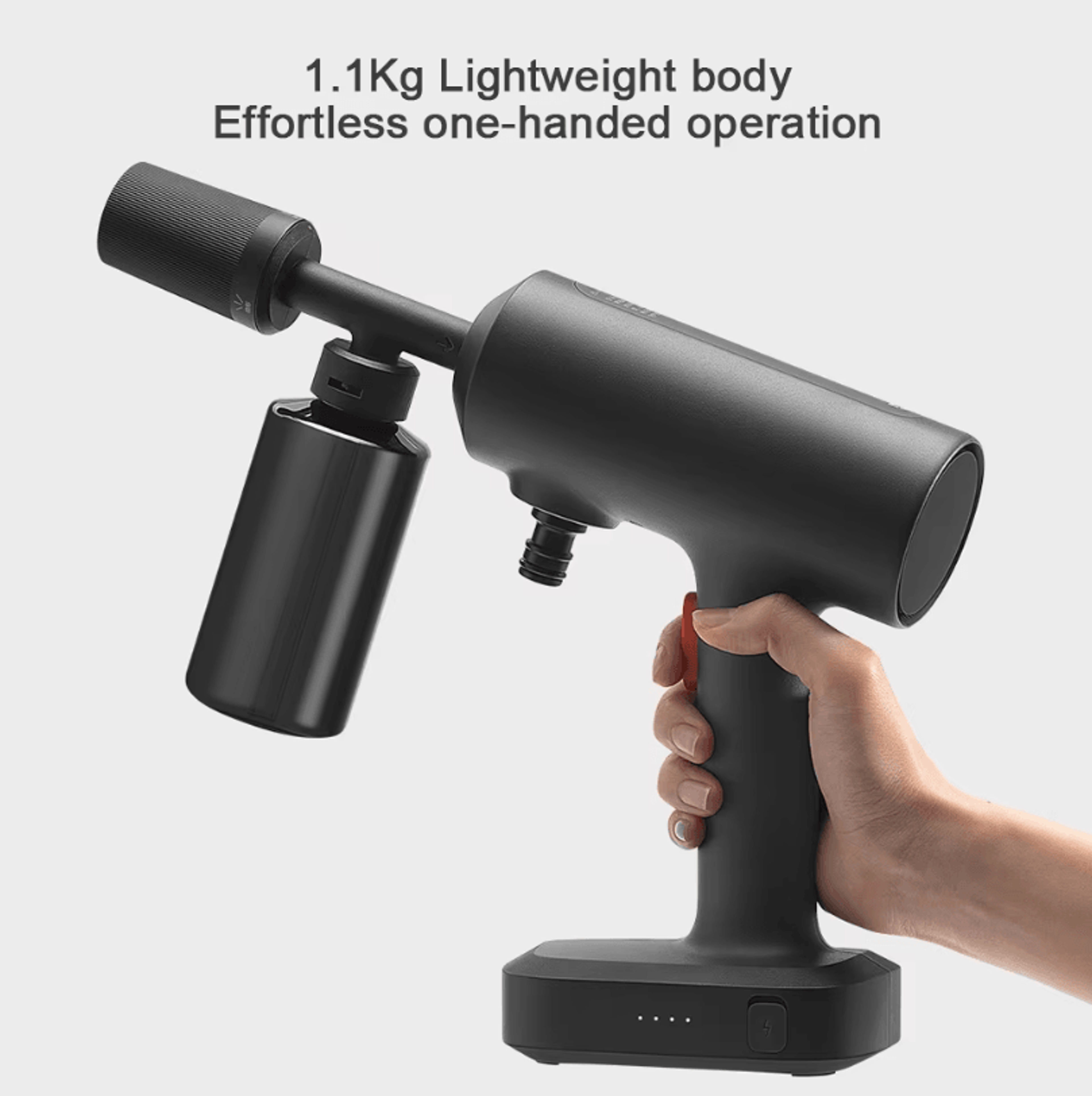 Wireless Car Washer  Cordless HighPressure Portable Cleaning Pump With 6m Hose 3