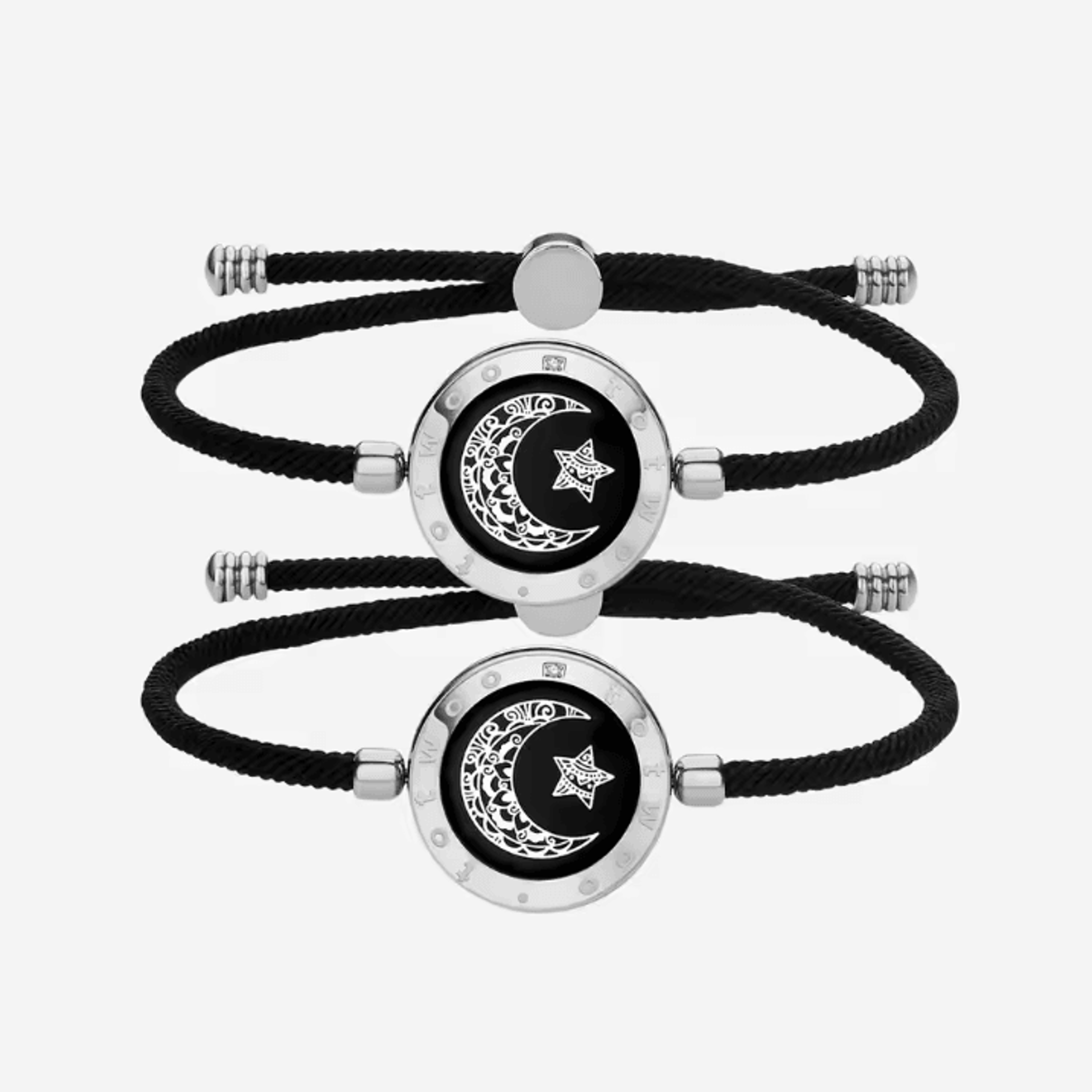 TOTWOO Smart Long Distance Touch Bracelets  Interactive Vibration  Light Couple Connection Jewelry 4
