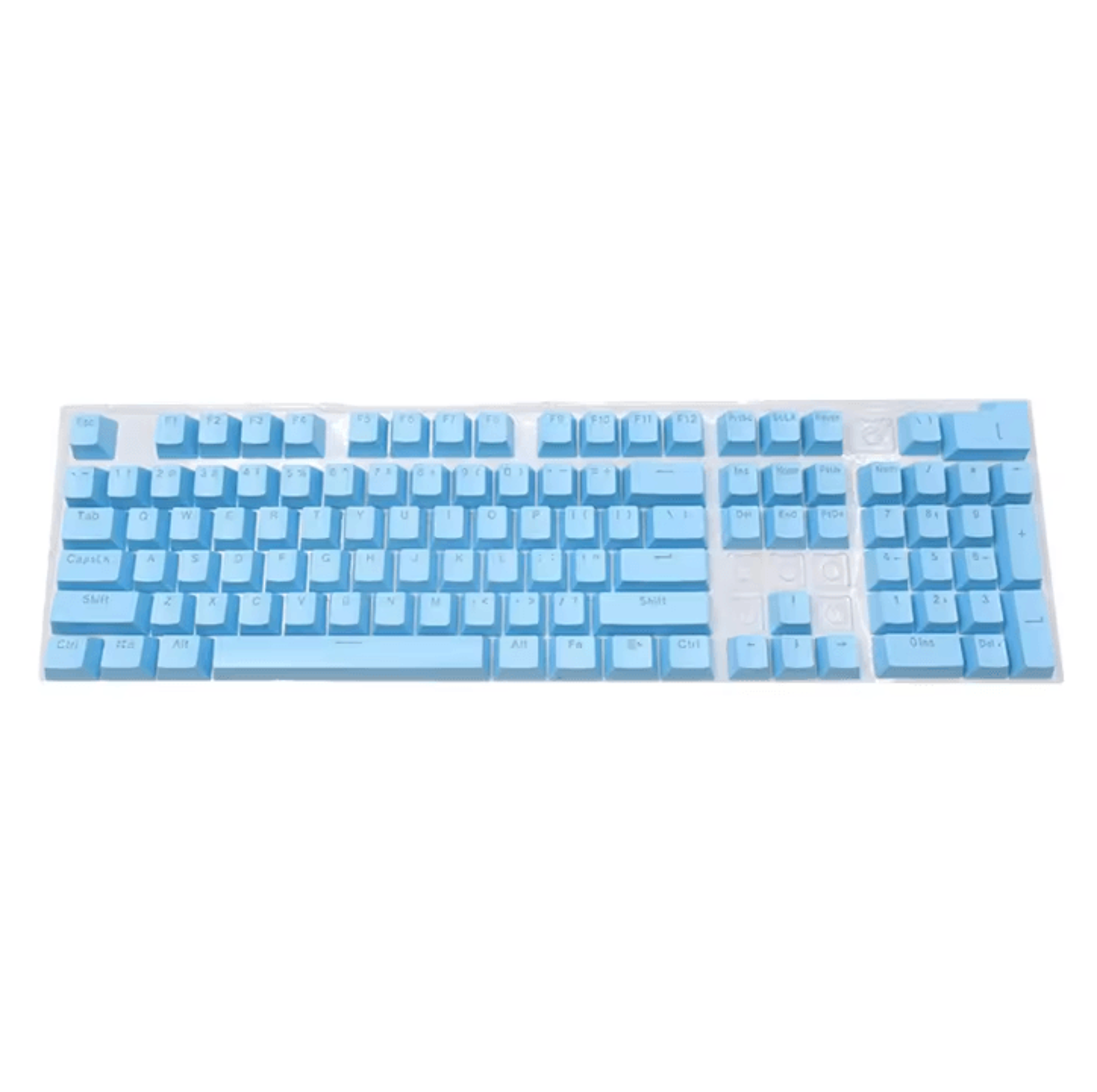 KeyMaster Ergonomic Mechanical Keycaps Set  Blank Backlit Replacement Key Caps For PC  Laptop 7