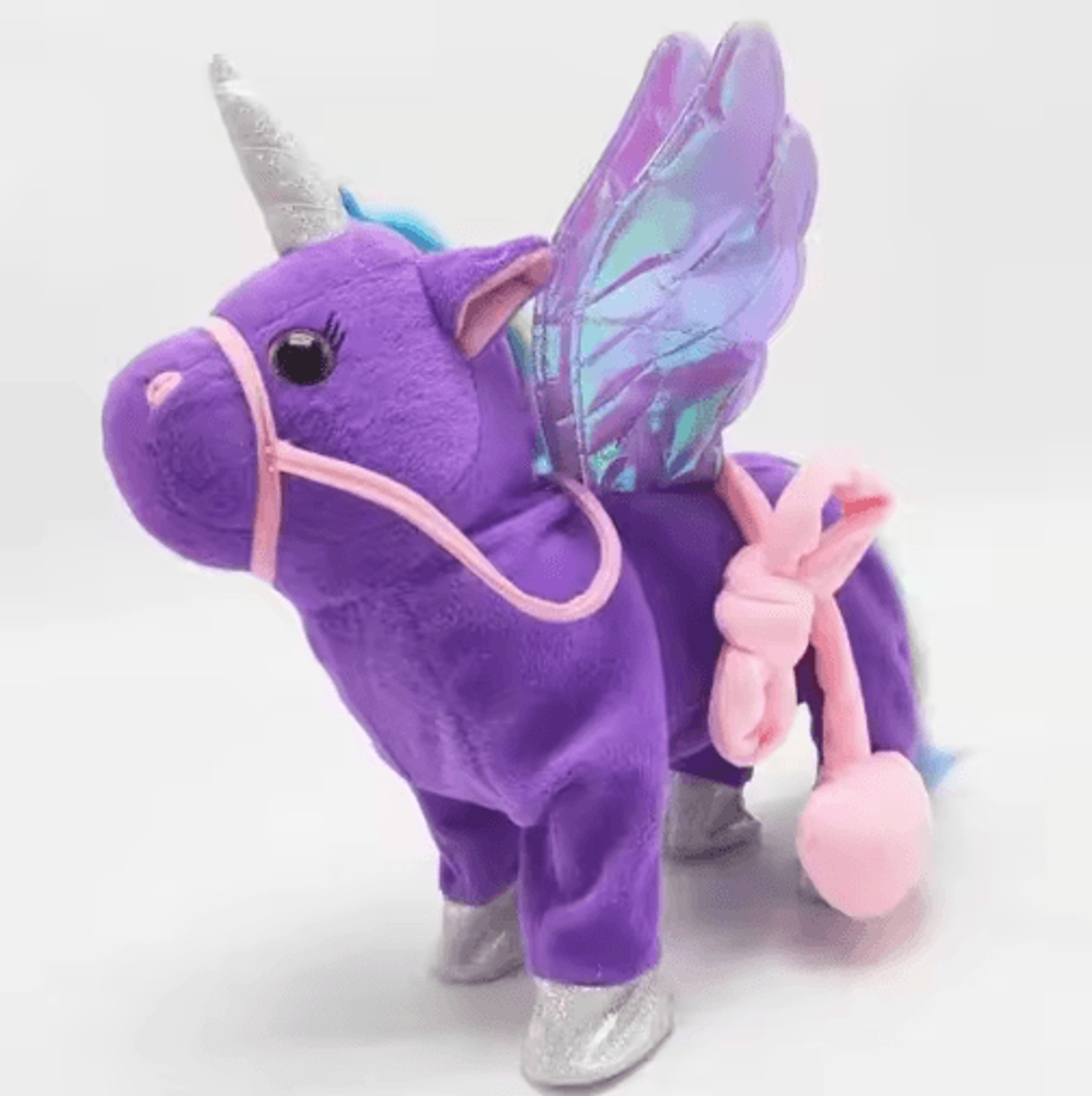 Cute Plush Electric Walking Talking Unicorn Alpaca Musical Toy For Kids 35cm 6