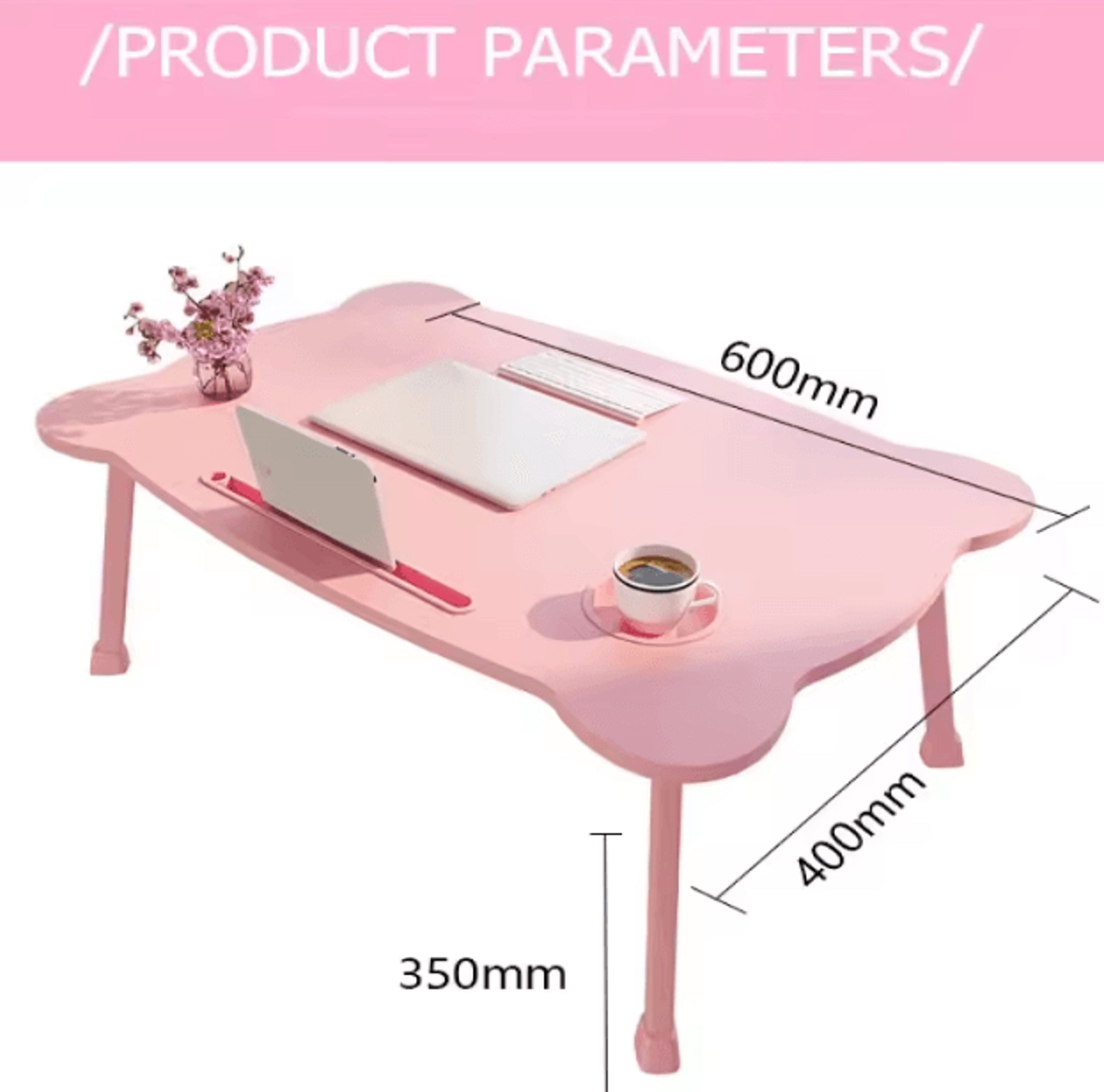 Portable Foldable Bed Desk Laptop Table For Window Seat And Bedroom Use 5