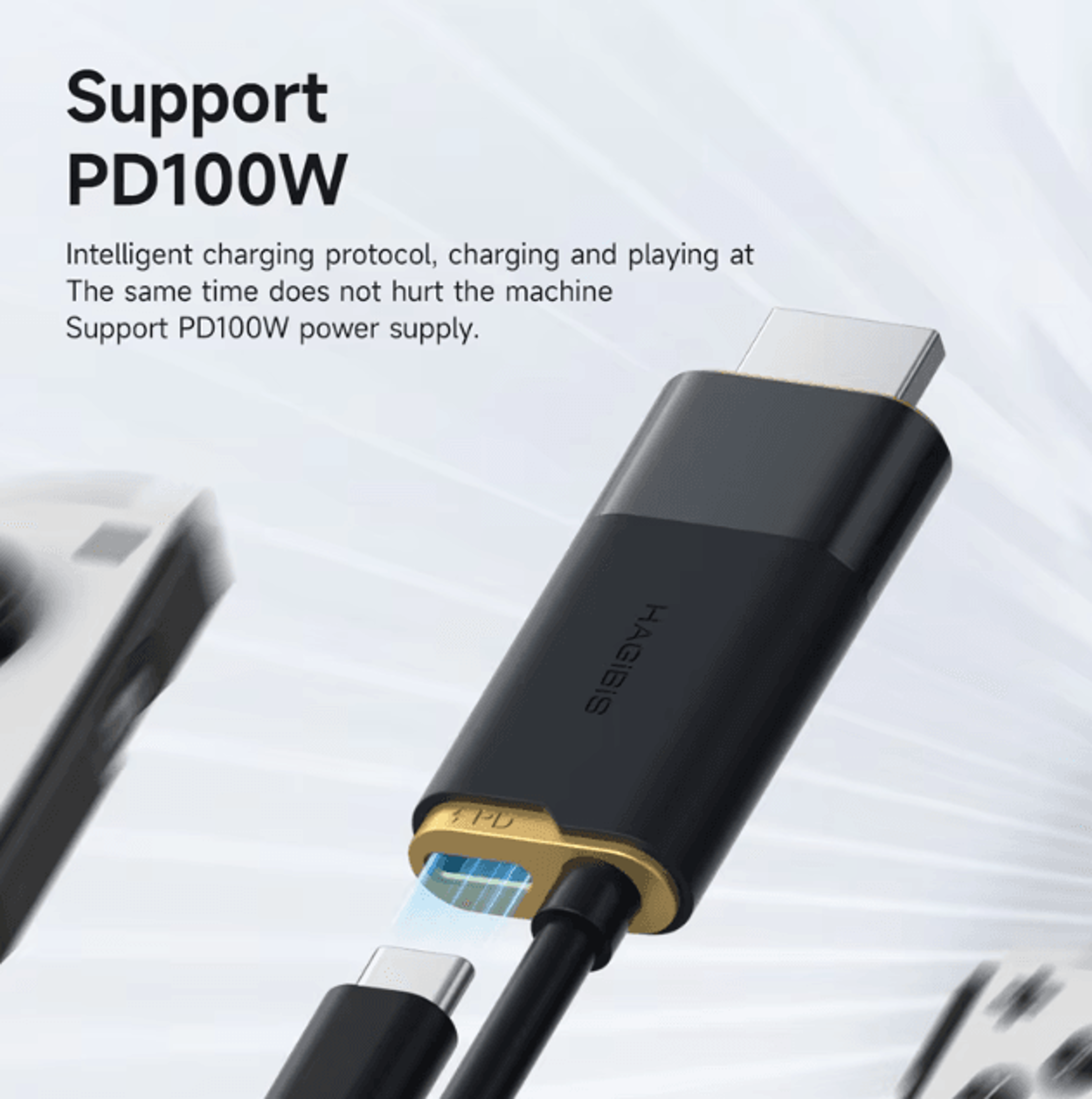 Hagibis USB C To HDMI Adapter For Switch Laptop Tablet ROG SteamDeck 5