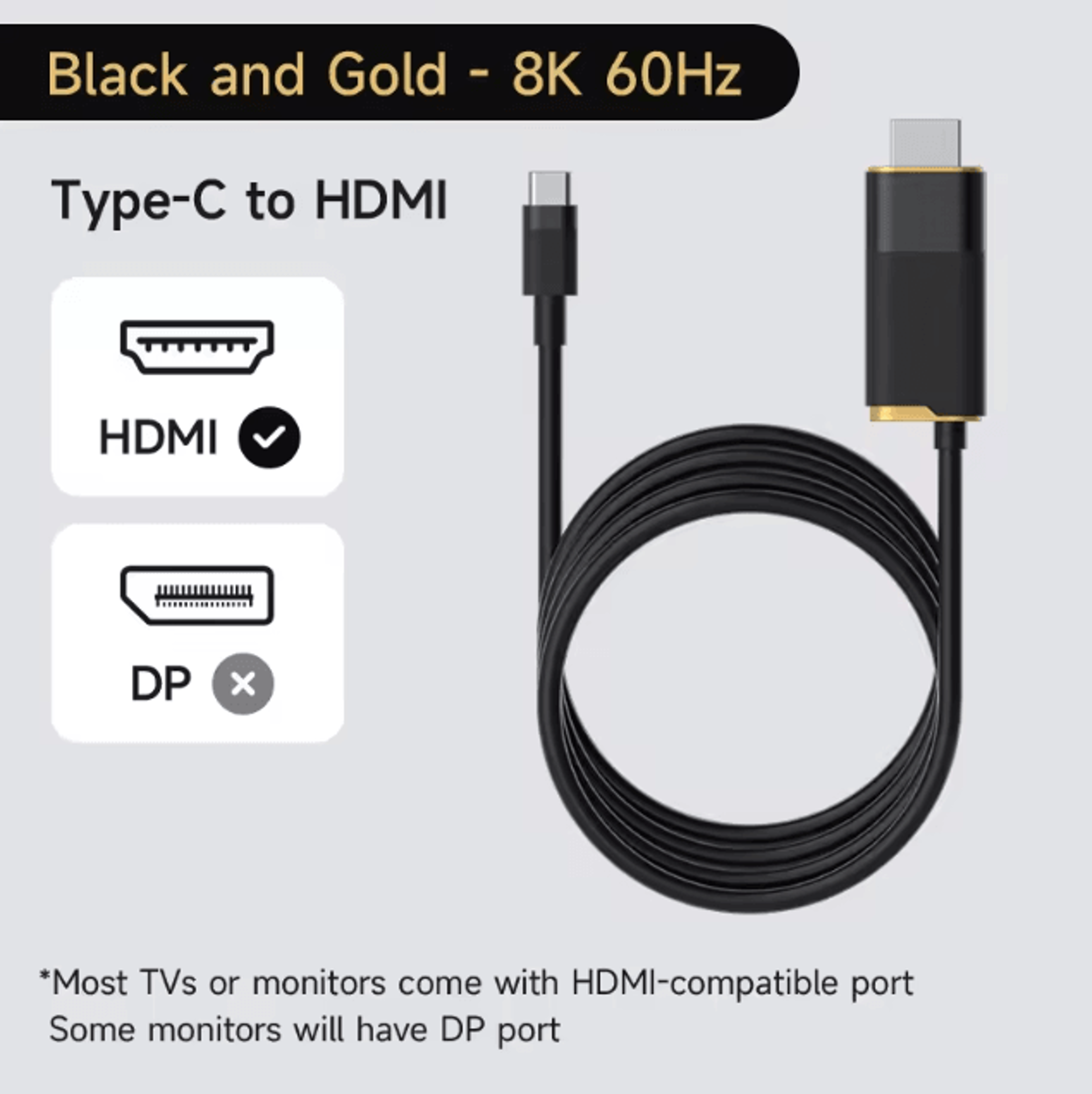 Hagibis USB C To HDMI Adapter For Switch Laptop Tablet ROG SteamDeck 6