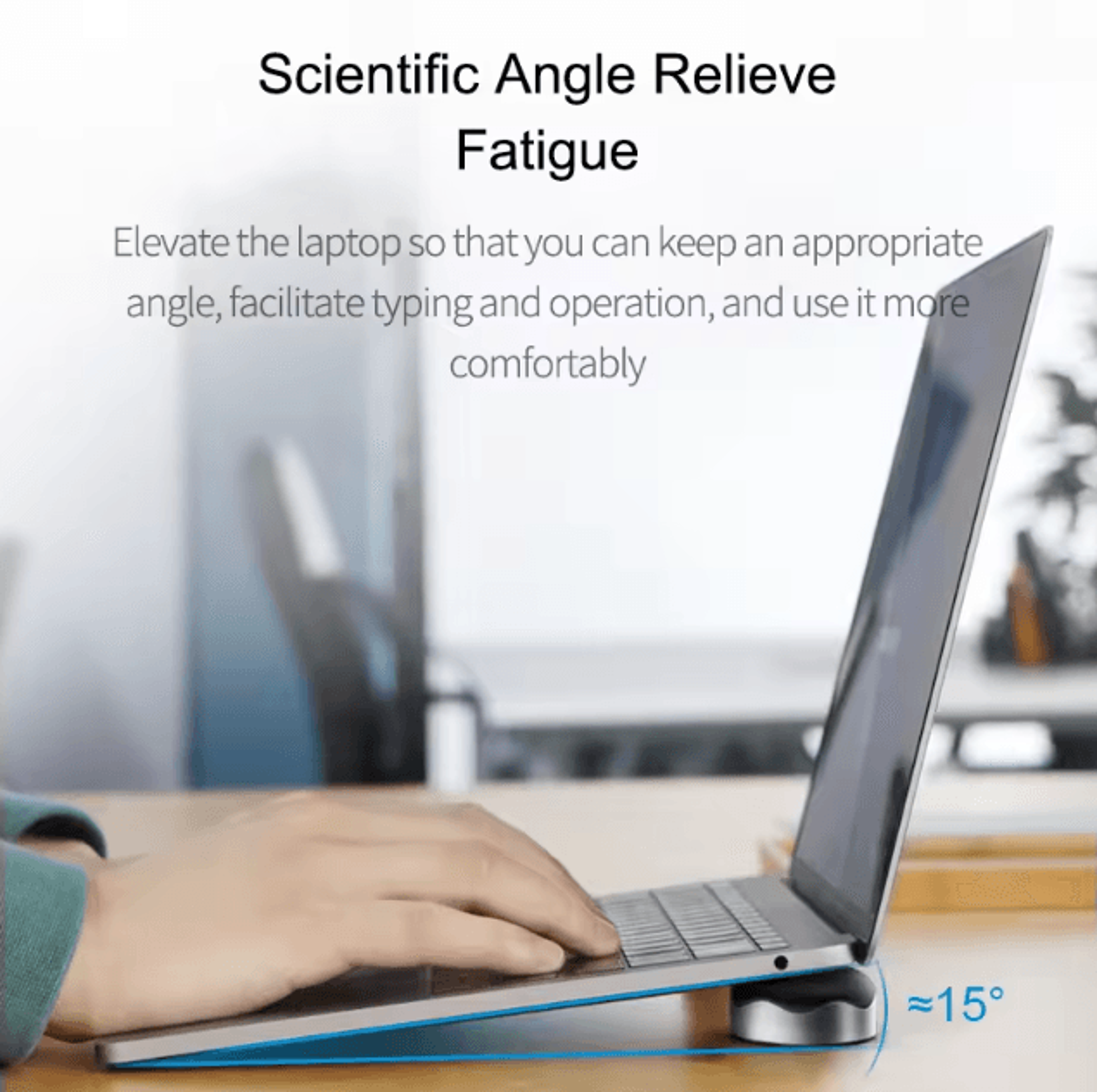 Hagibis Magnetic Portable Laptop Stand Cooling Pad For MacBook And Laptops 1