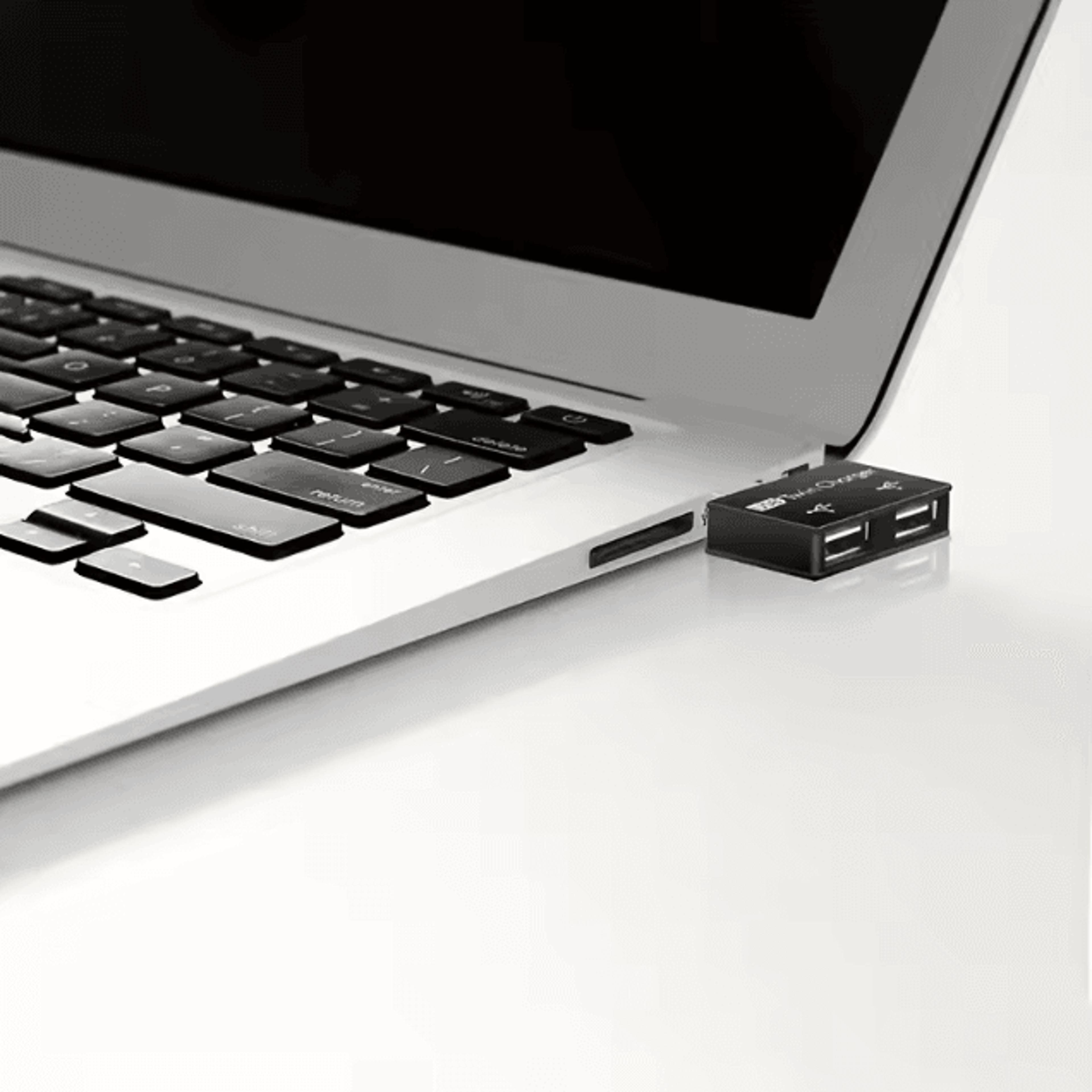 USB Adapter Extender Mini Splitter Box 1 To 2 Ports High Speed Female USB 20 2