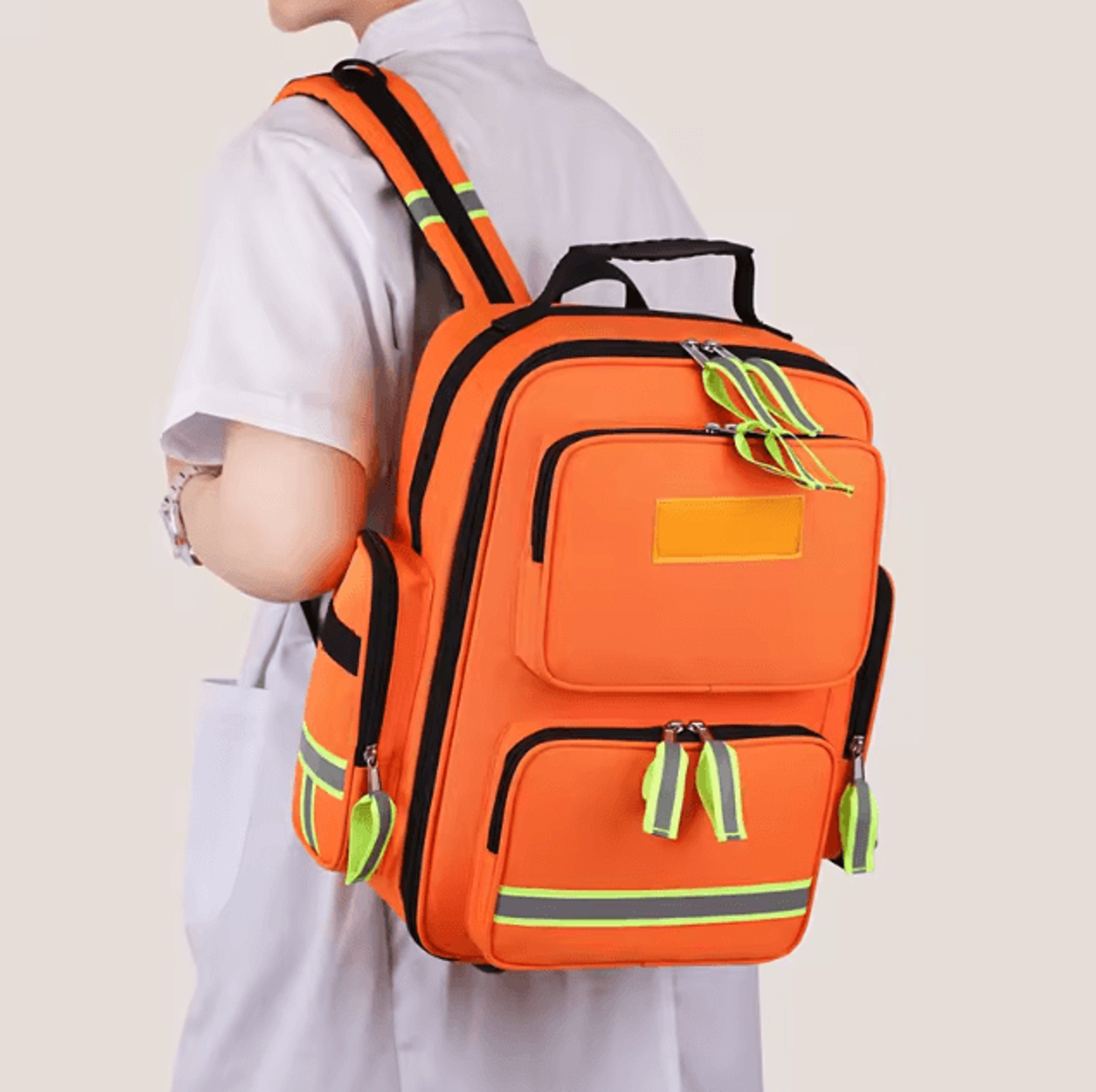 Large Capacity Emergency Rescue Backpack  Outdoor Survival First Aid Kit  Medical Storage System 2